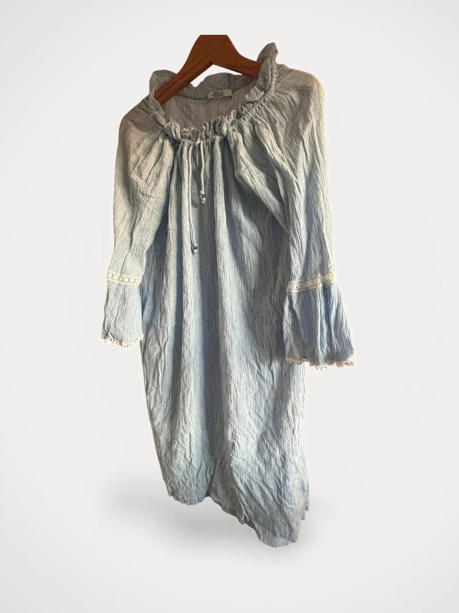 Replay Replay Dress Size L / US 10 / IT 46 - 2 Thumbnail