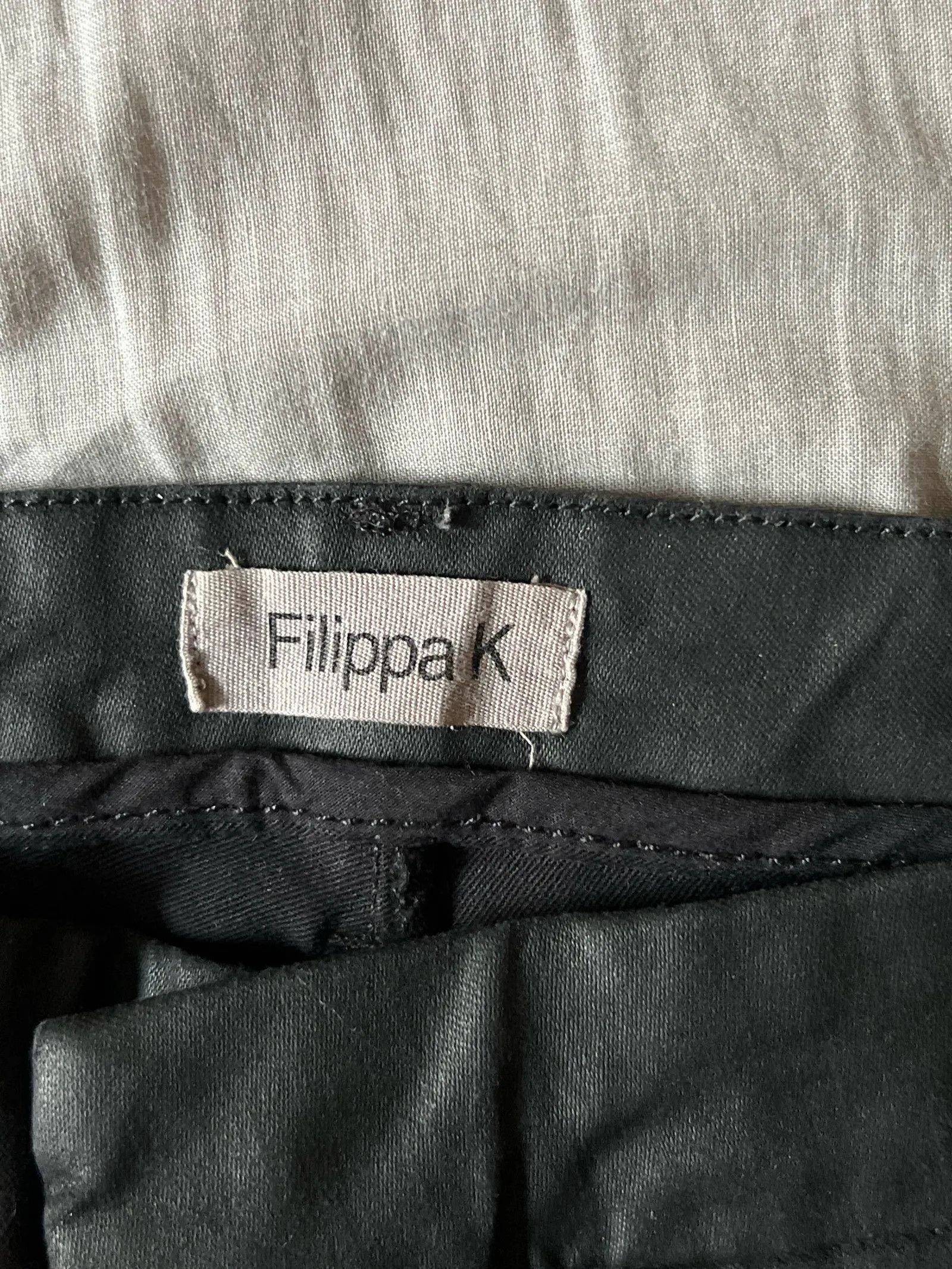 Filippa K Filippa K Waxed zip jeans Pants Size 27" / US 4 / IT 40 - 2 Thumbnail