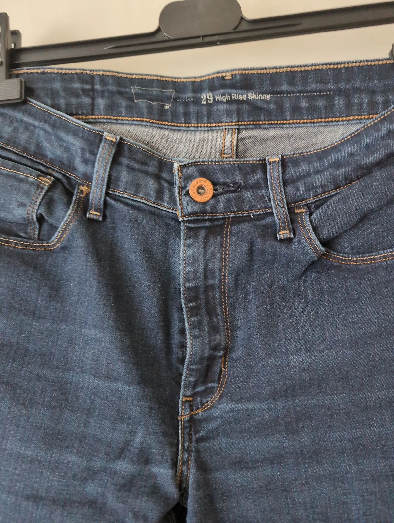 Levi's Levis High Rise Skinny Jeans Size 29" - 4 Thumbnail
