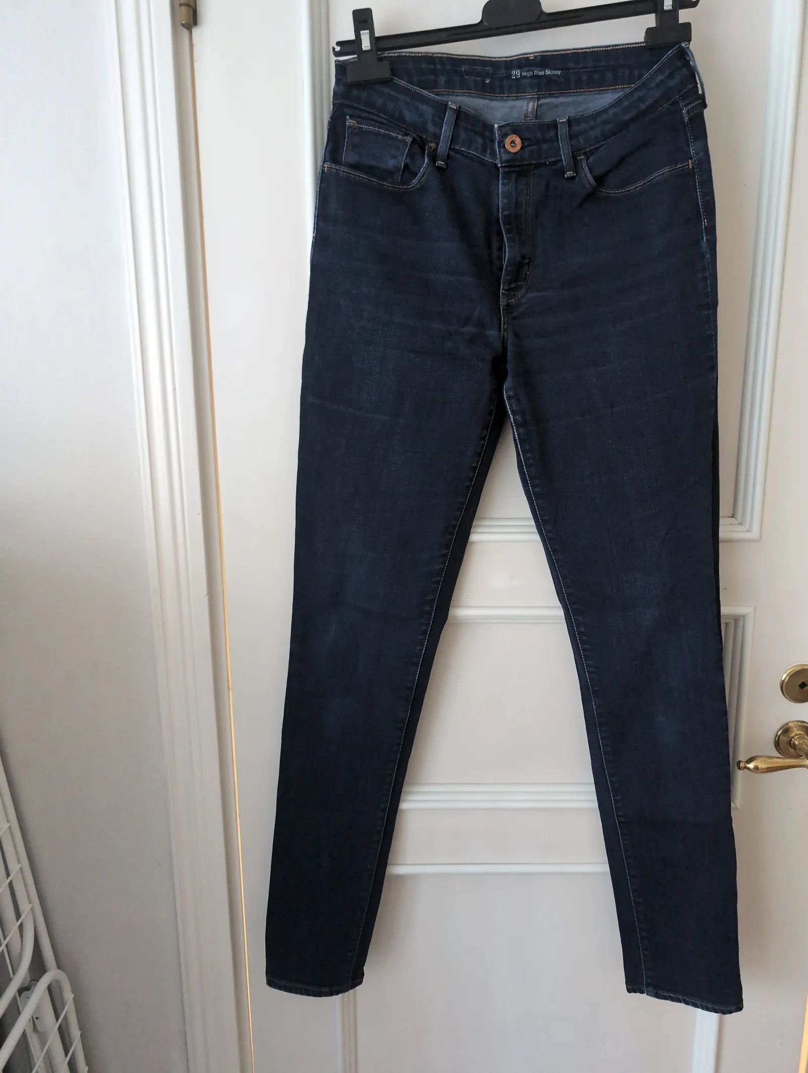 Levi's Levis High Rise Skinny Jeans Size 29" - 5 Thumbnail