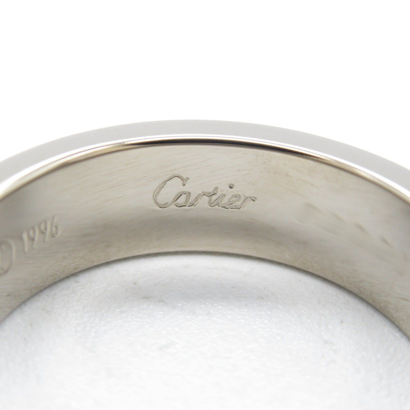 Cartier Cartier Love Ring K18Wg (White Gold) Silver Size ONE SIZE - 5 Thumbnail