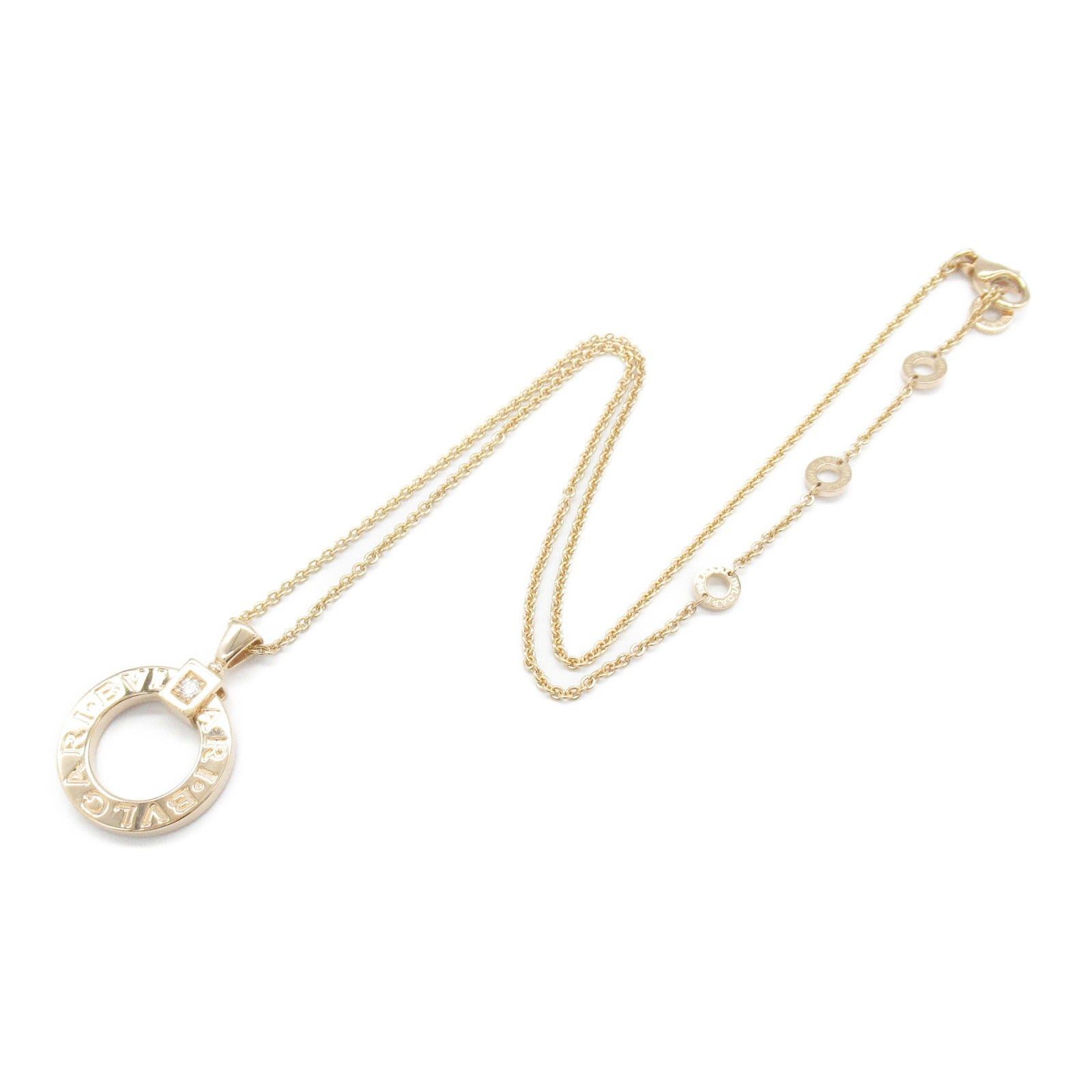 Bvlgari Bvlgari Bulgari Necklace K18Pg (Pink Gold) Diamond Clear Size ONE SIZE - 3 Thumbnail