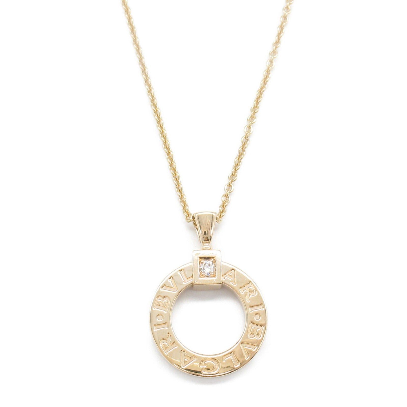 Bvlgari Bvlgari Bulgari Necklace K18Pg (Pink Gold) Diamond Clear Size ONE SIZE - 2 Thumbnail