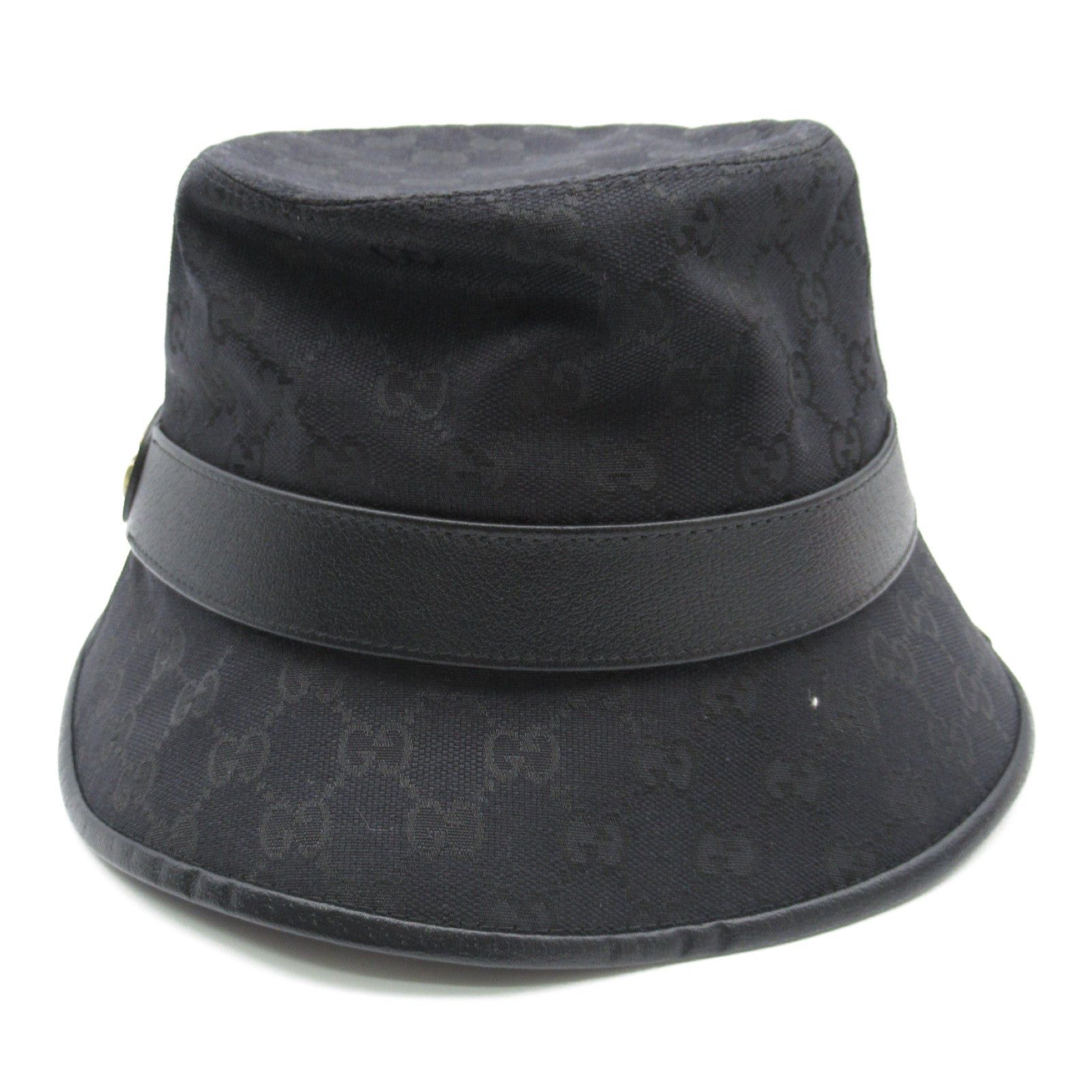 Gucci Gucci Hat Gg Canvas Black Size ONE SIZE - 3 Thumbnail