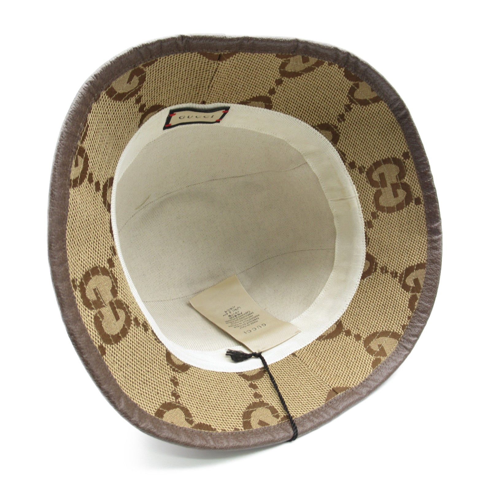 Gucci Gucci Hat Gg Canvas Beige Size ONE SIZE - 4 Thumbnail