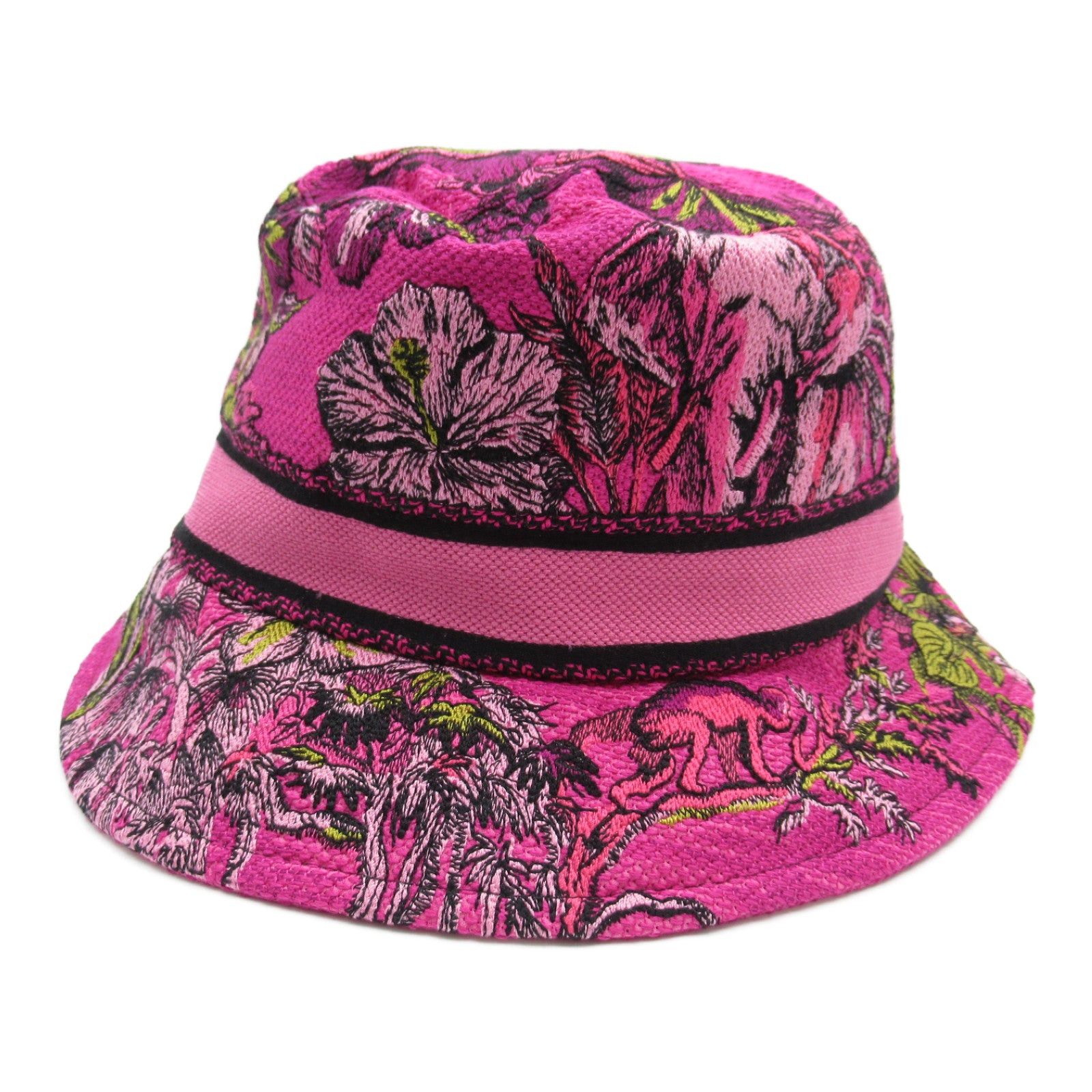 Dior Dior Bucket Hat Cotton Pink Size ONE SIZE - 2 Thumbnail
