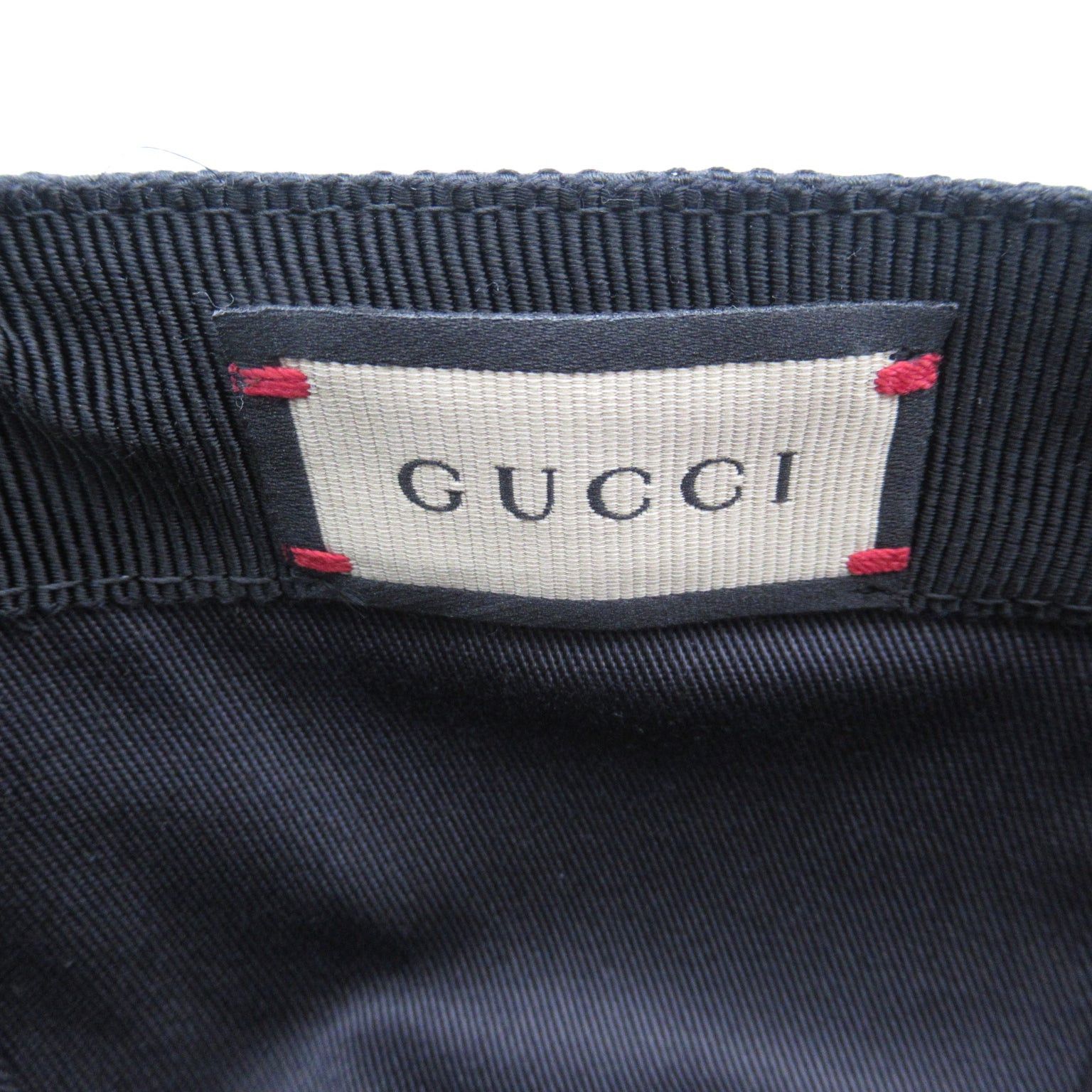 Gucci Gucci Baseball Cap Gg Canvas Black Size ONE SIZE - 5 Thumbnail