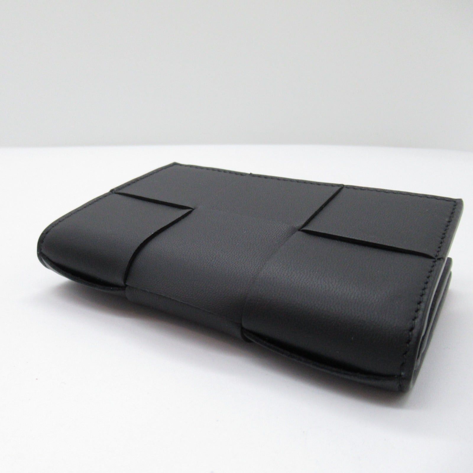 Bottega Veneta Bottega Veneta Card Case Lambskin (Sheepskin) Black Size ONE SIZE - 4 Thumbnail