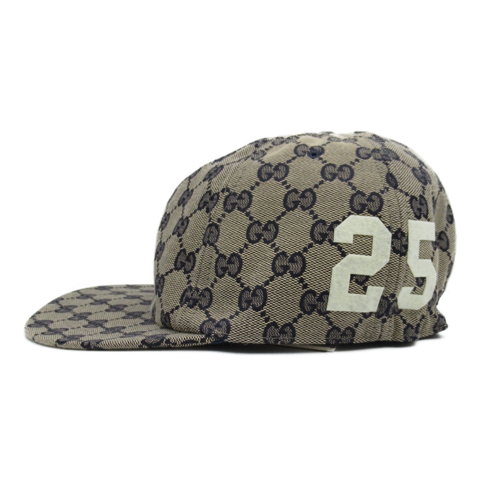 Gucci Gucci Baseball Cap Gg Canvas Cotton Blue Size ONE SIZE - 3 Thumbnail