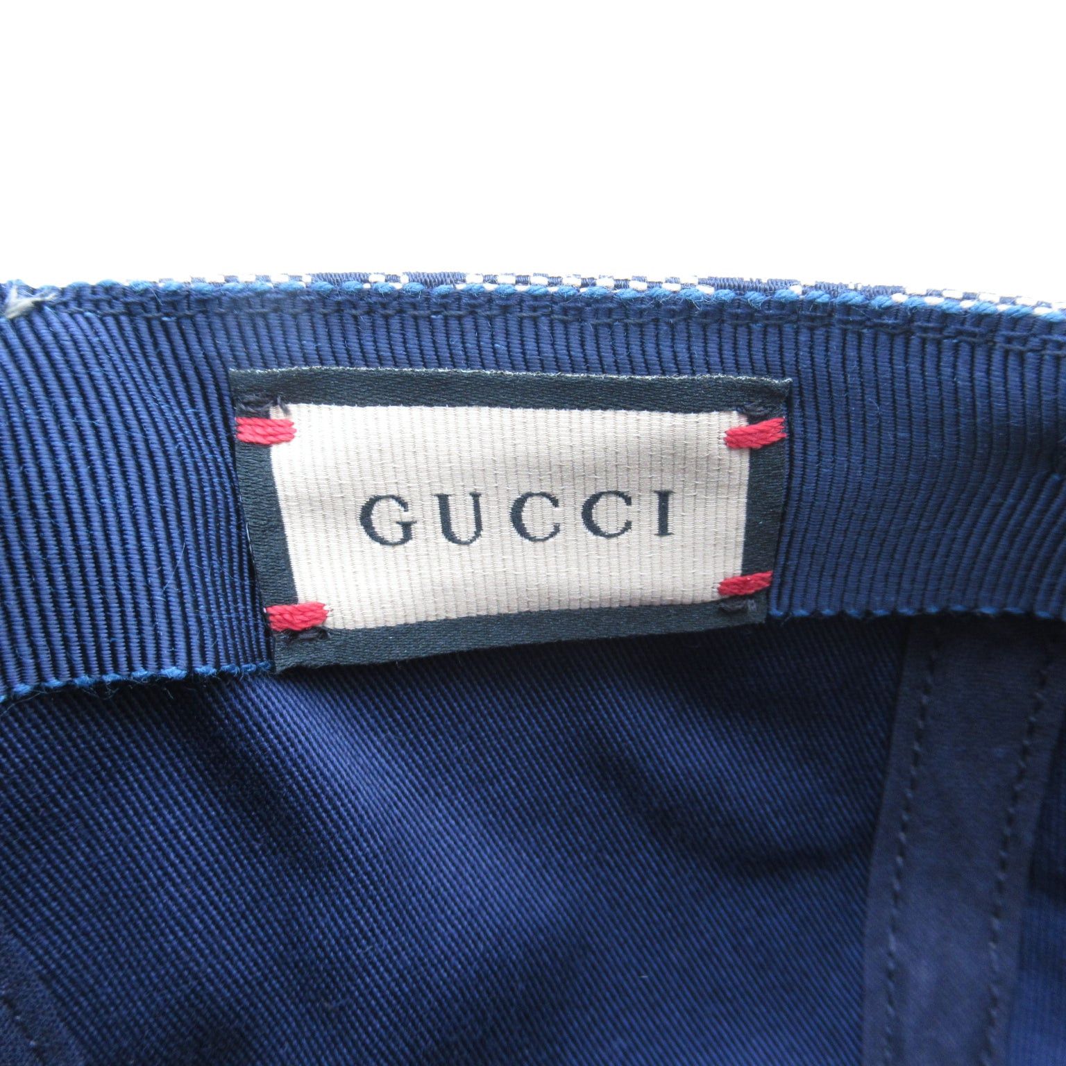 Gucci Gucci Baseball Cap Gg Canvas Cotton Blue Size ONE SIZE - 5 Thumbnail