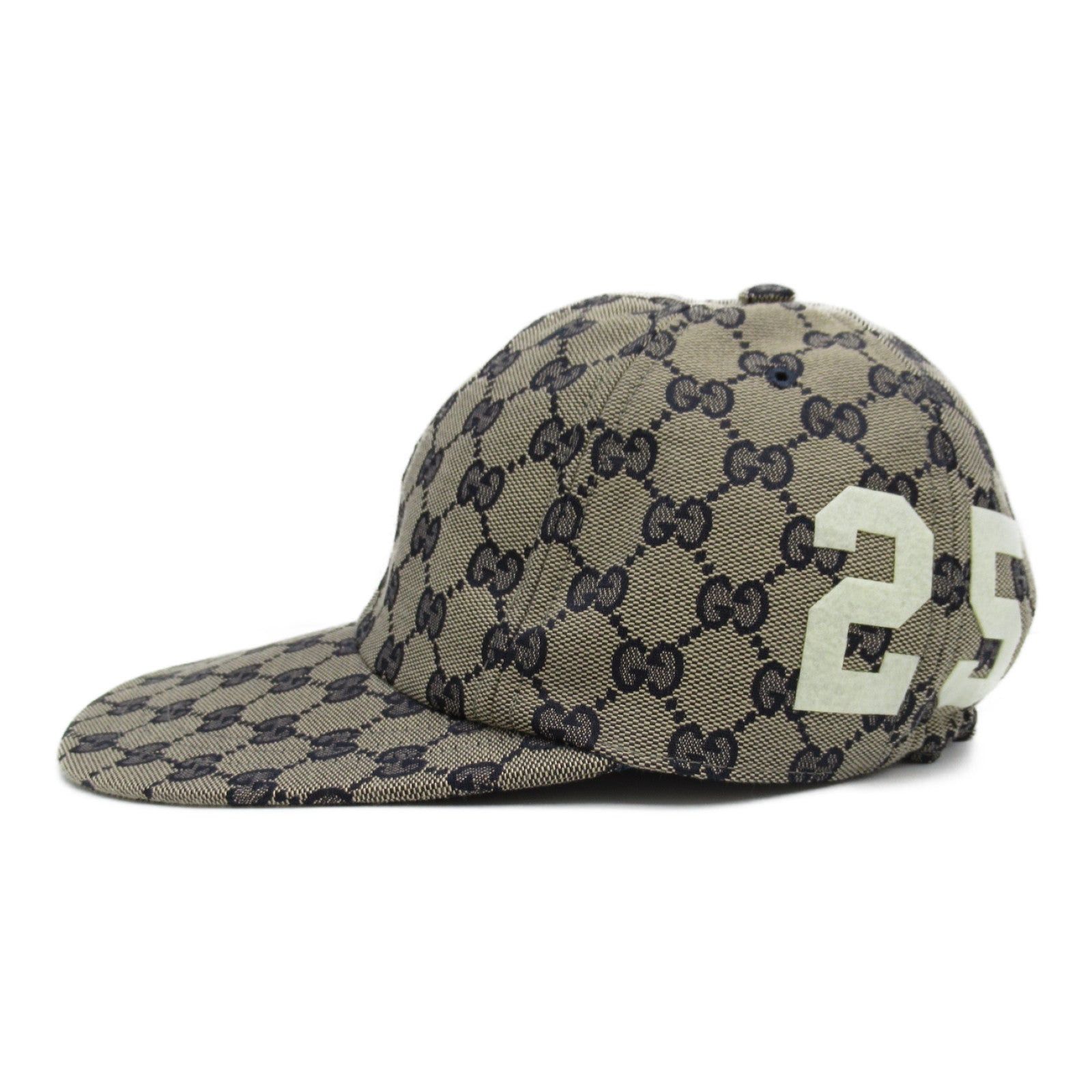 Gucci Gucci Baseball Cap Others Gg Cotton Canvas Blue Size ONE SIZE - 3 Thumbnail