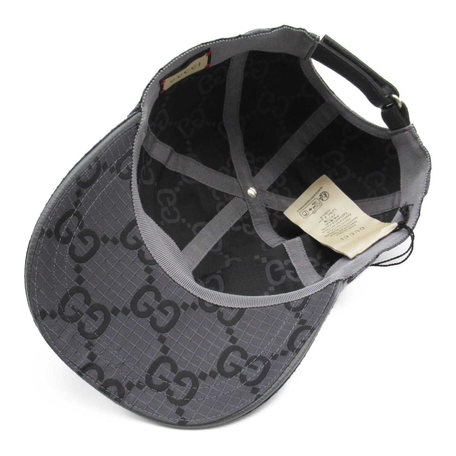 Gucci Gucci Baseball Cap Gray Size ONE SIZE - 4 Thumbnail