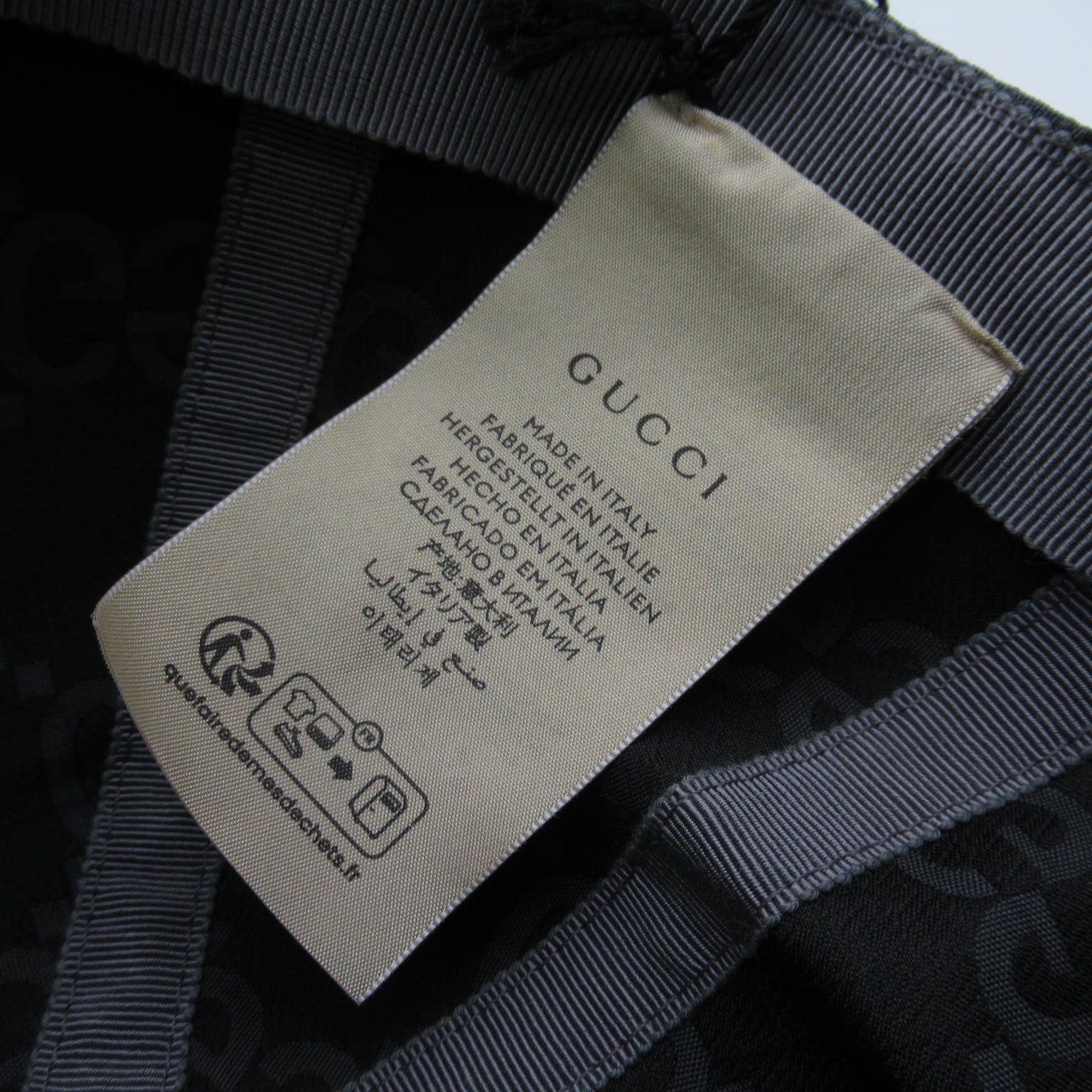 Gucci Gucci Baseball Cap Gray Size ONE SIZE - 6 Thumbnail