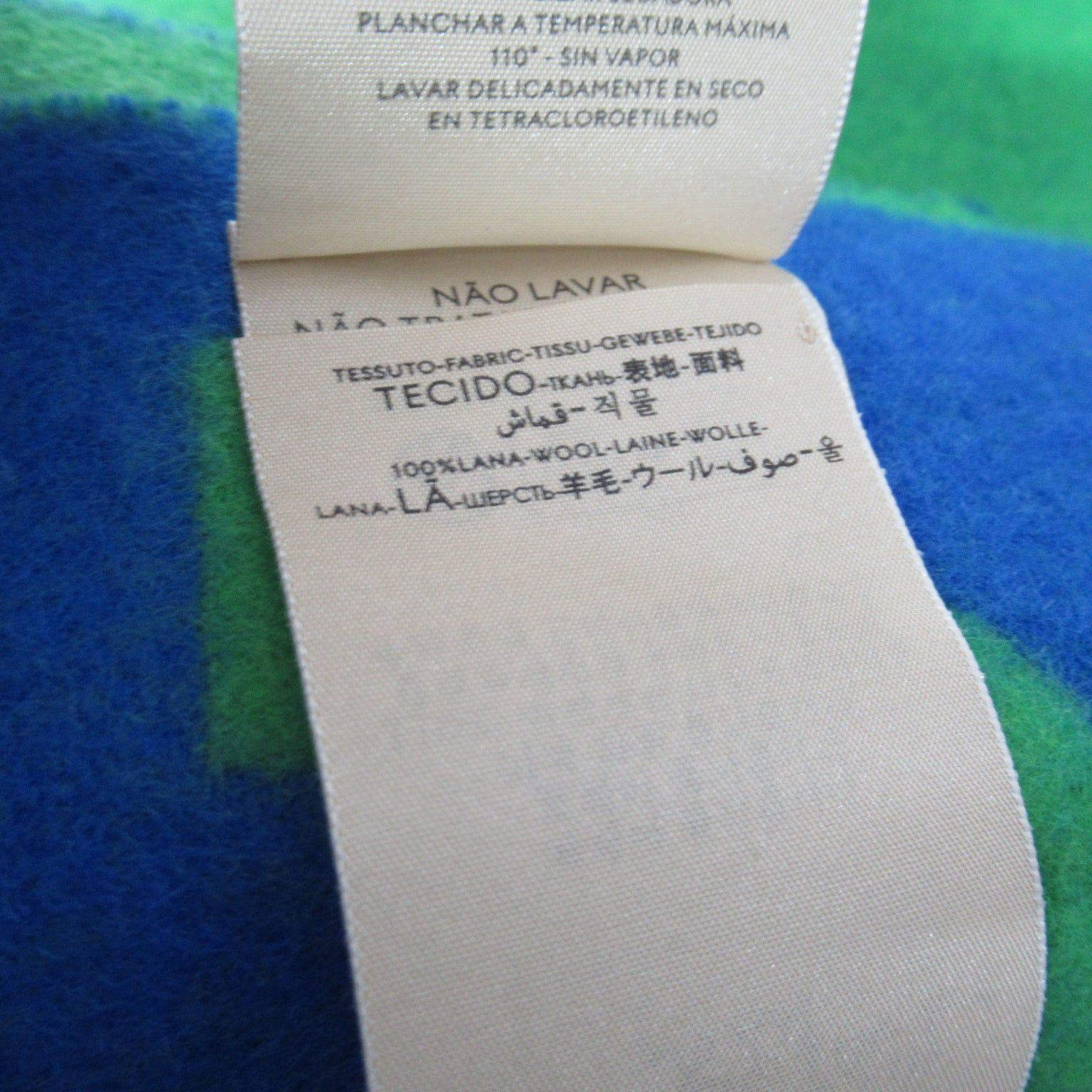 Gucci Gucci Scarf Wool Green Size ONE SIZE - 5 Thumbnail