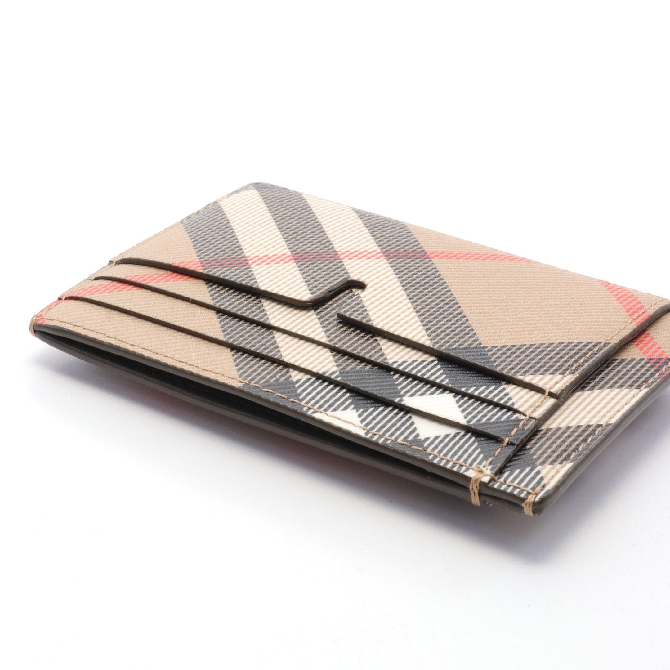 Burberry Burberry Card Case Check Beige Multicolor Size ONE SIZE - 3 Thumbnail