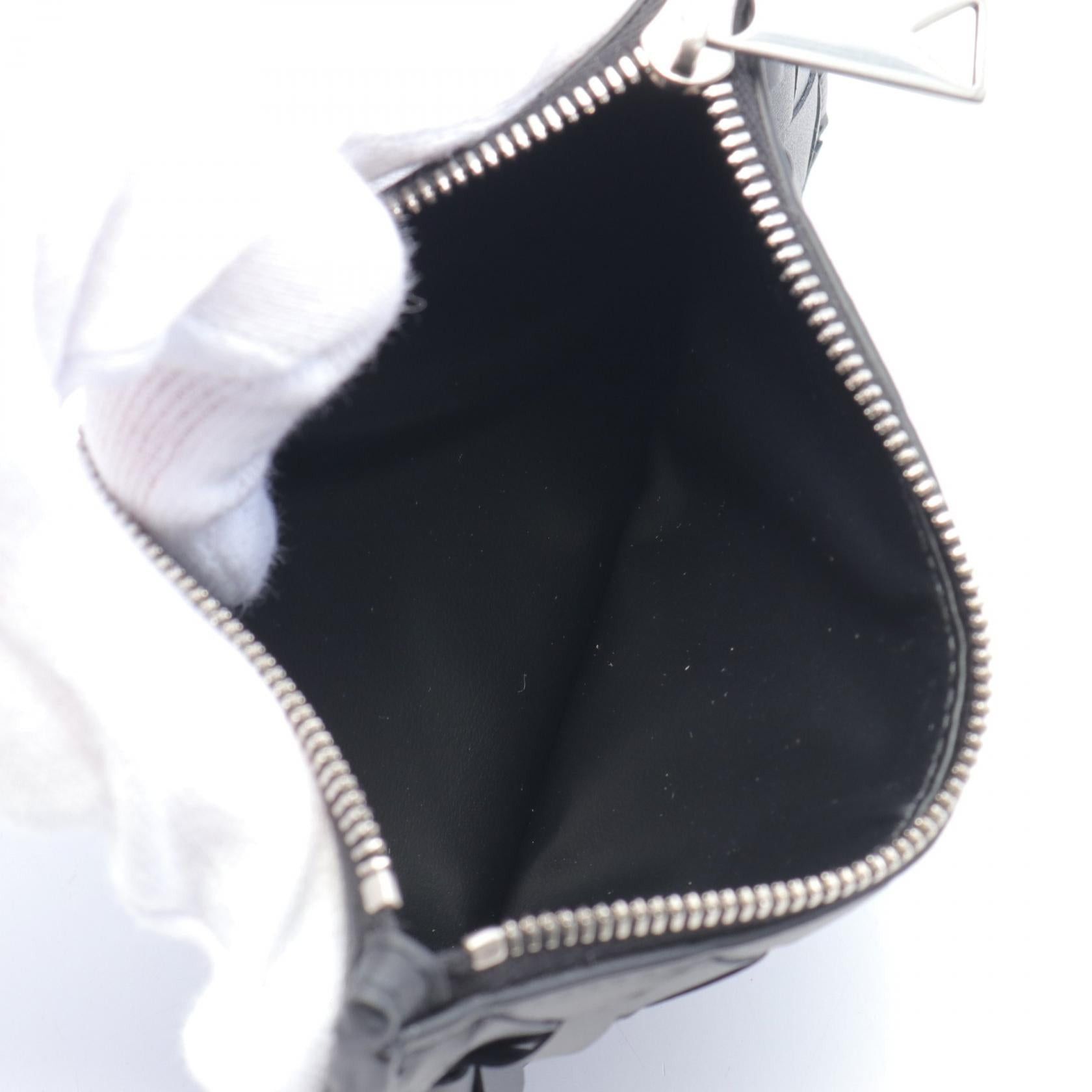 Bottega Veneta Bottega Veneta Intrecciato Coin Purse Leather Black Size ONE SIZE - 3 Thumbnail