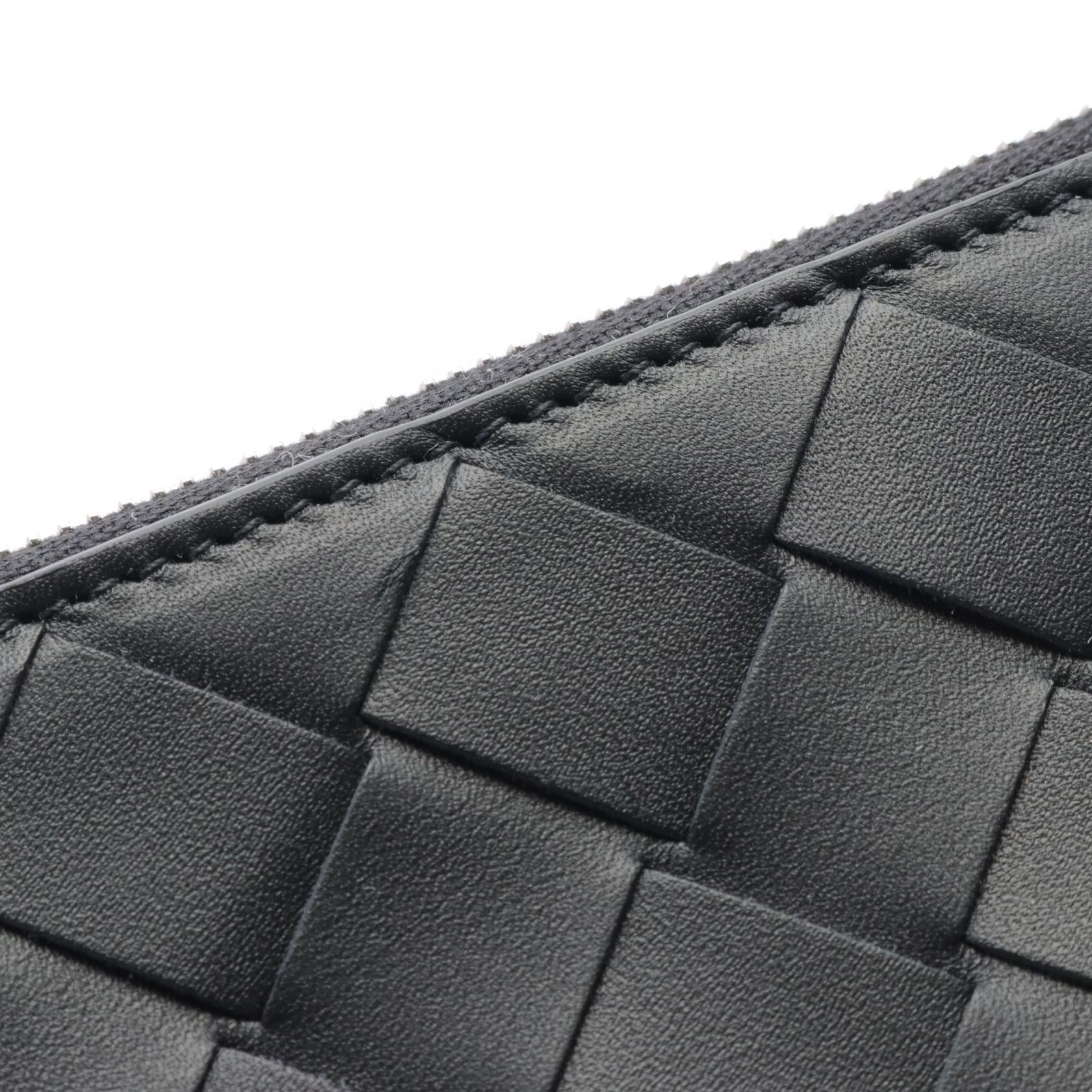 Bottega Veneta Bottega Veneta Intrecciato Coin Purse Leather Black Size ONE SIZE - 5 Thumbnail