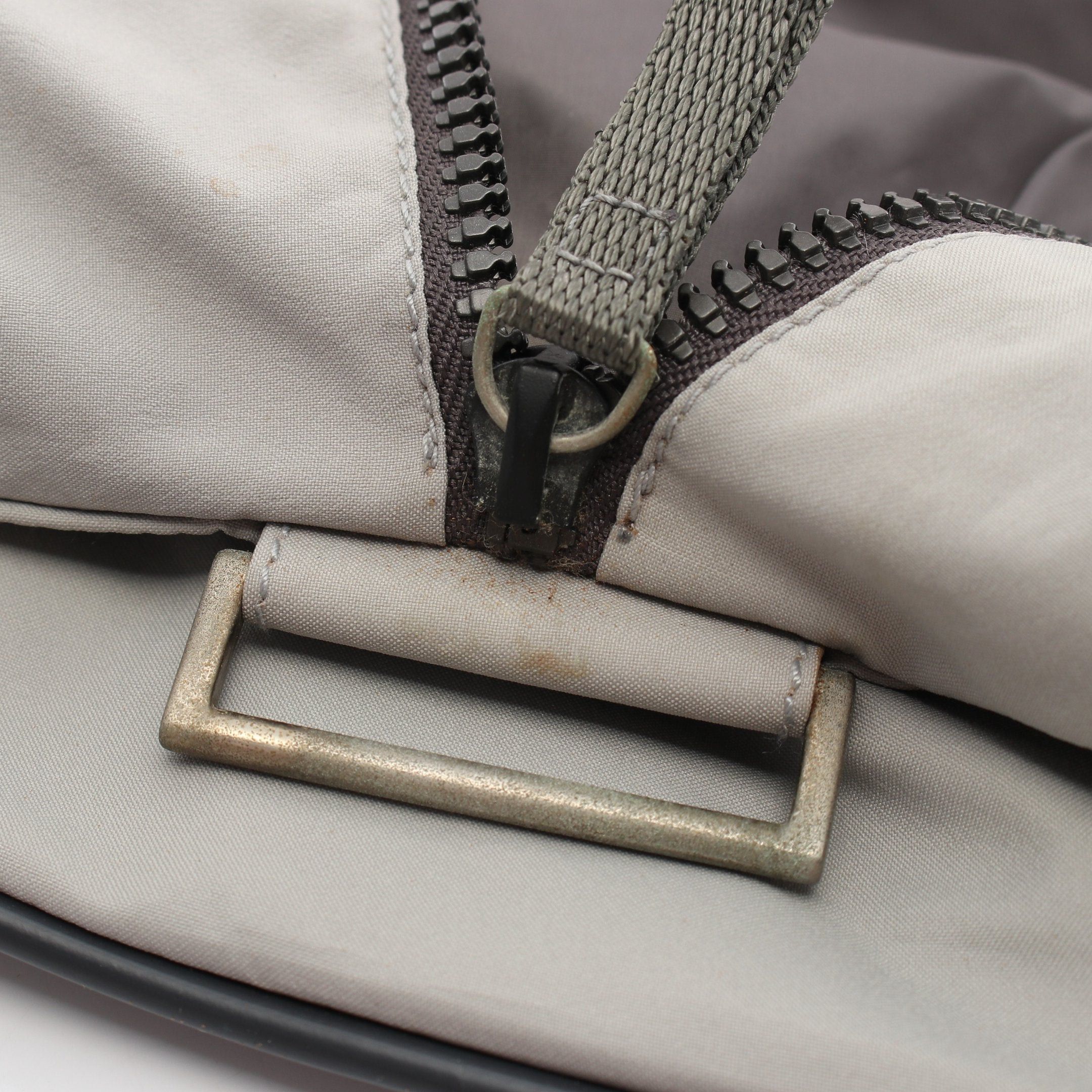 Prada Prada Boston Bag Gray Size ONE SIZE - 7 Thumbnail