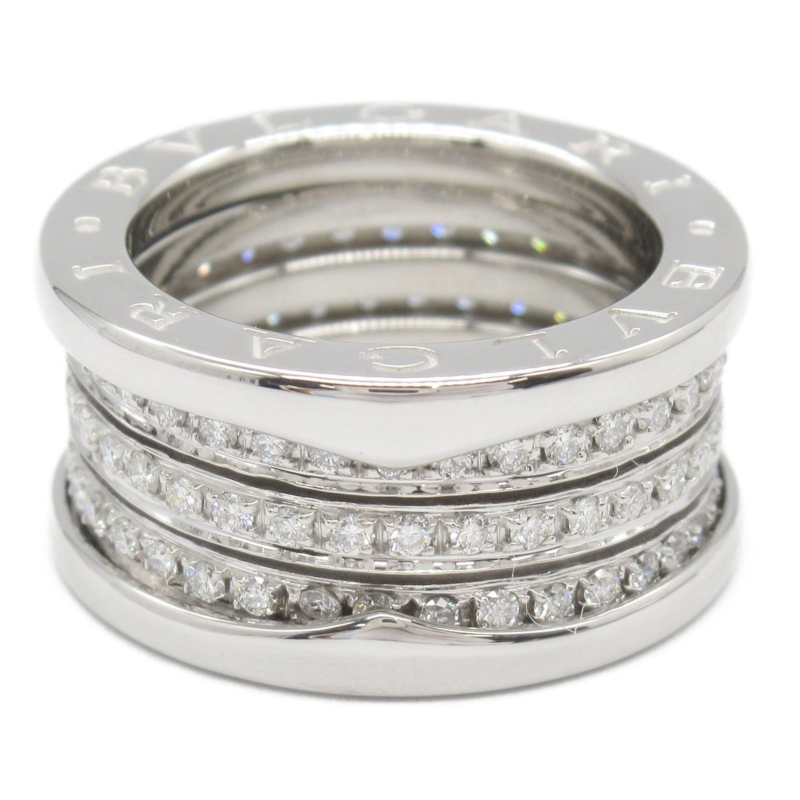 Bvlgari Bvlgari B Zero One Diamond Ring K18Wg (White Gold) Clear Size ONE SIZE - 3 Thumbnail