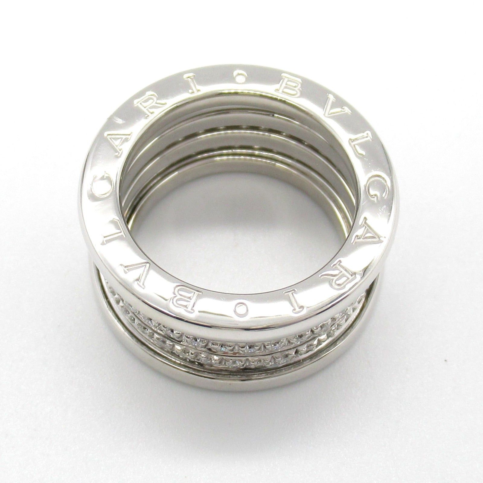 Bvlgari Bvlgari B Zero One Diamond Ring K18Wg (White Gold) Clear Size ONE SIZE - 5 Thumbnail