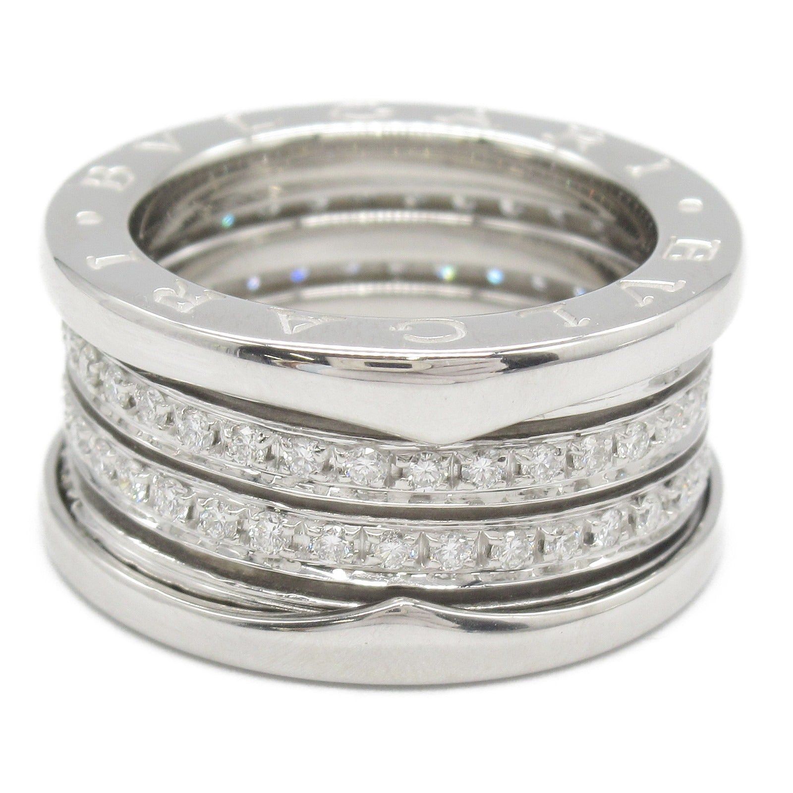 Bvlgari Bvlgari B Zero One Diamond Ring K18Wg (White Gold) Clear Size ONE SIZE - 2 Thumbnail