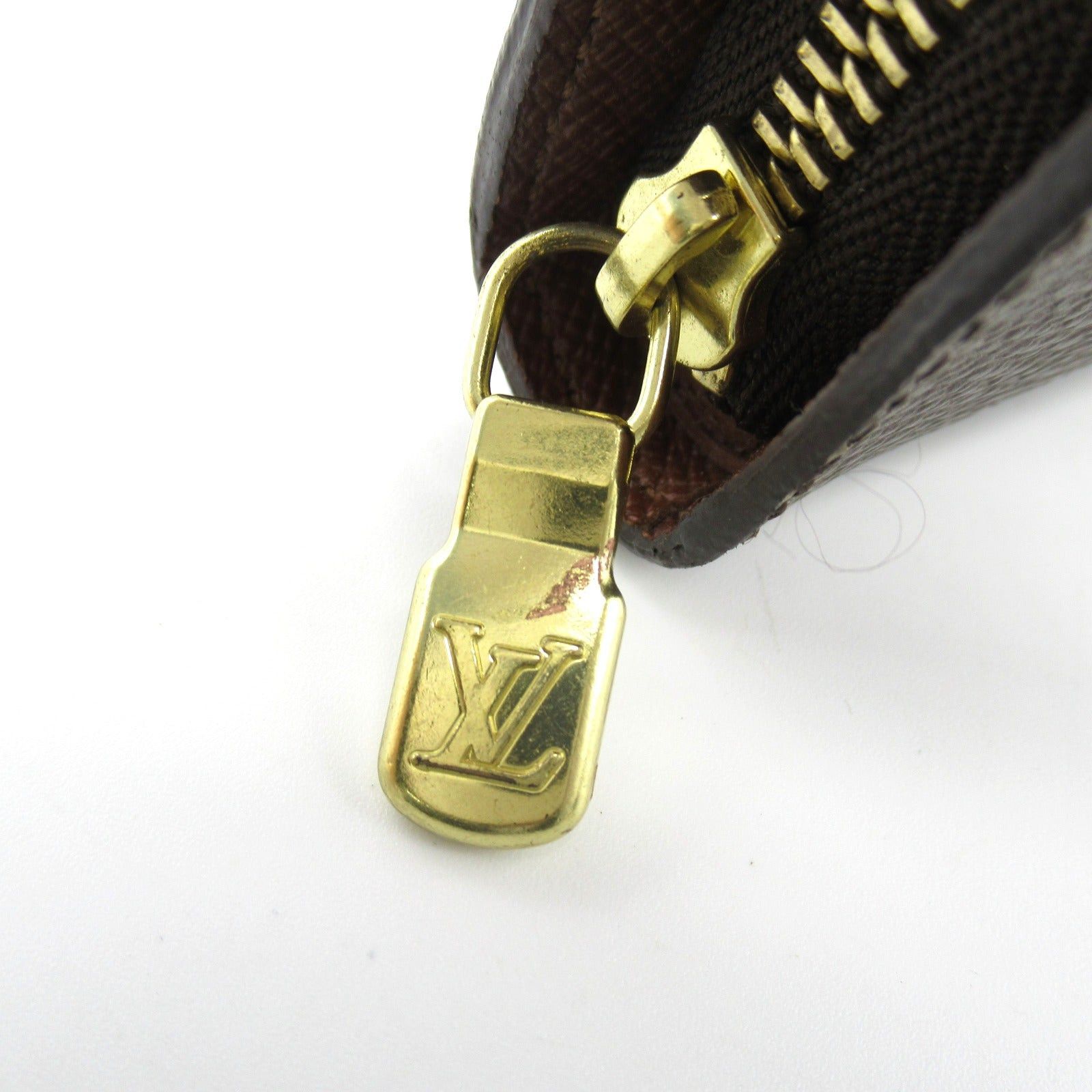 Louis Vuitton Louis Vuitton Portmonesip Round Long Wallet Zipper Coated Canvas Monogram Brown Size ONE SIZE - 10 Thumbnail