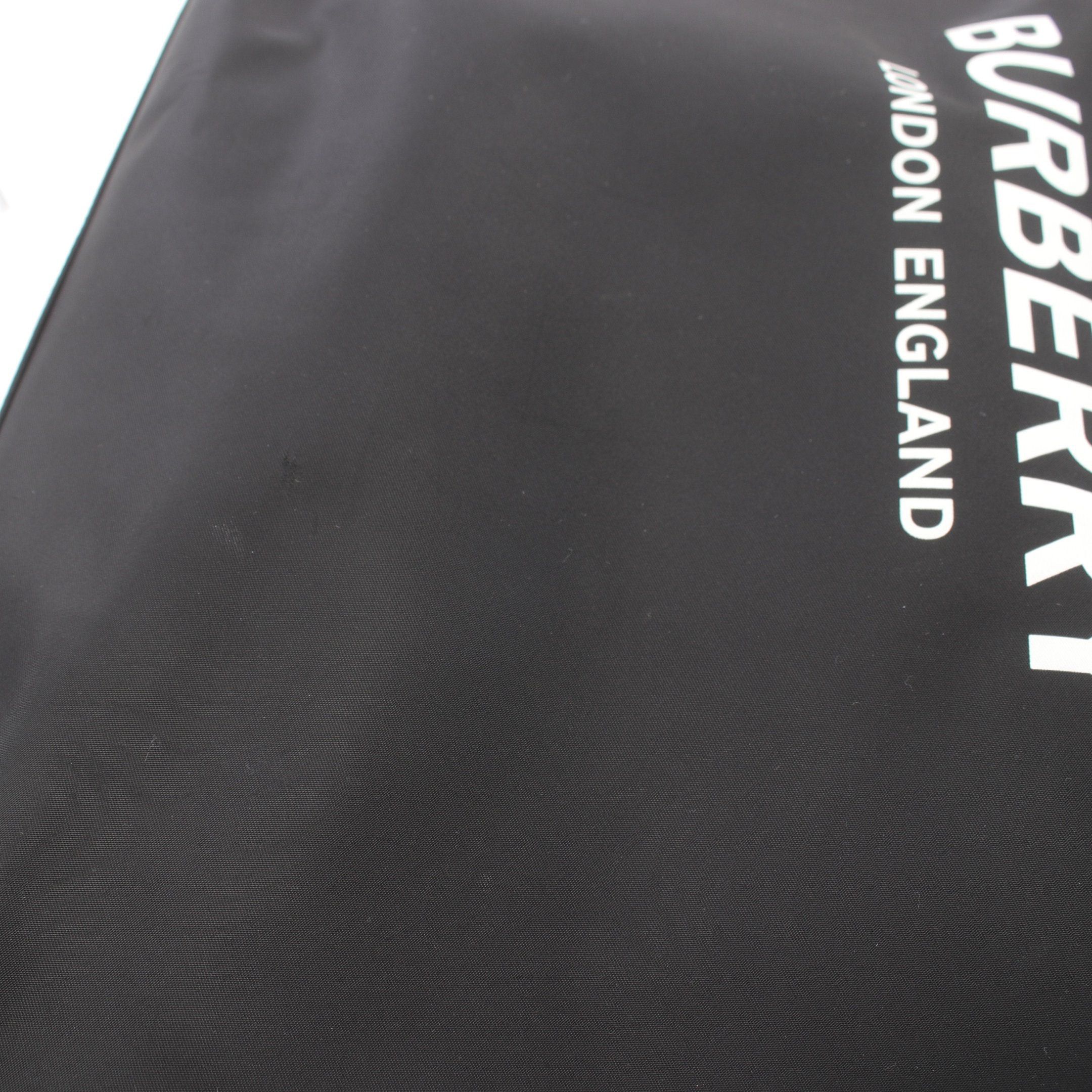 Burberry Burberry Econyl Handbag Tote Bag Nylon Leather Black Size ONE SIZE - 6 Thumbnail