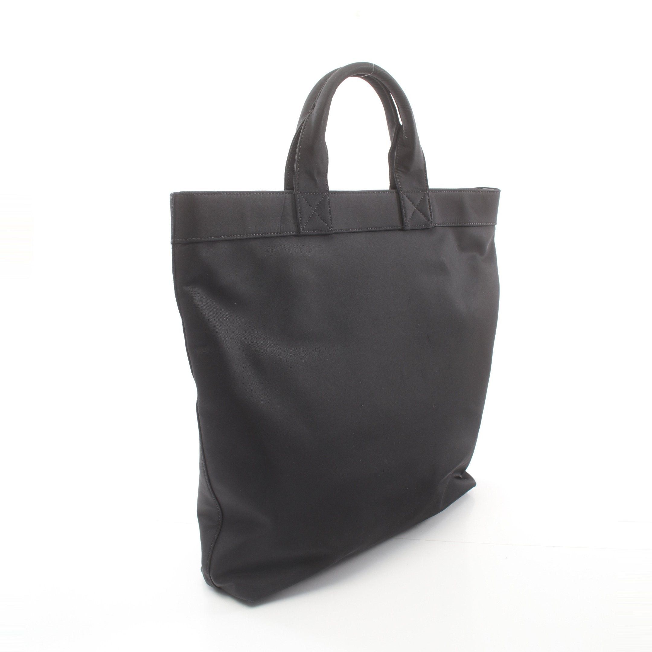 Burberry Burberry Econyl Handbag Tote Bag Nylon Leather Black Size ONE SIZE - 2 Thumbnail