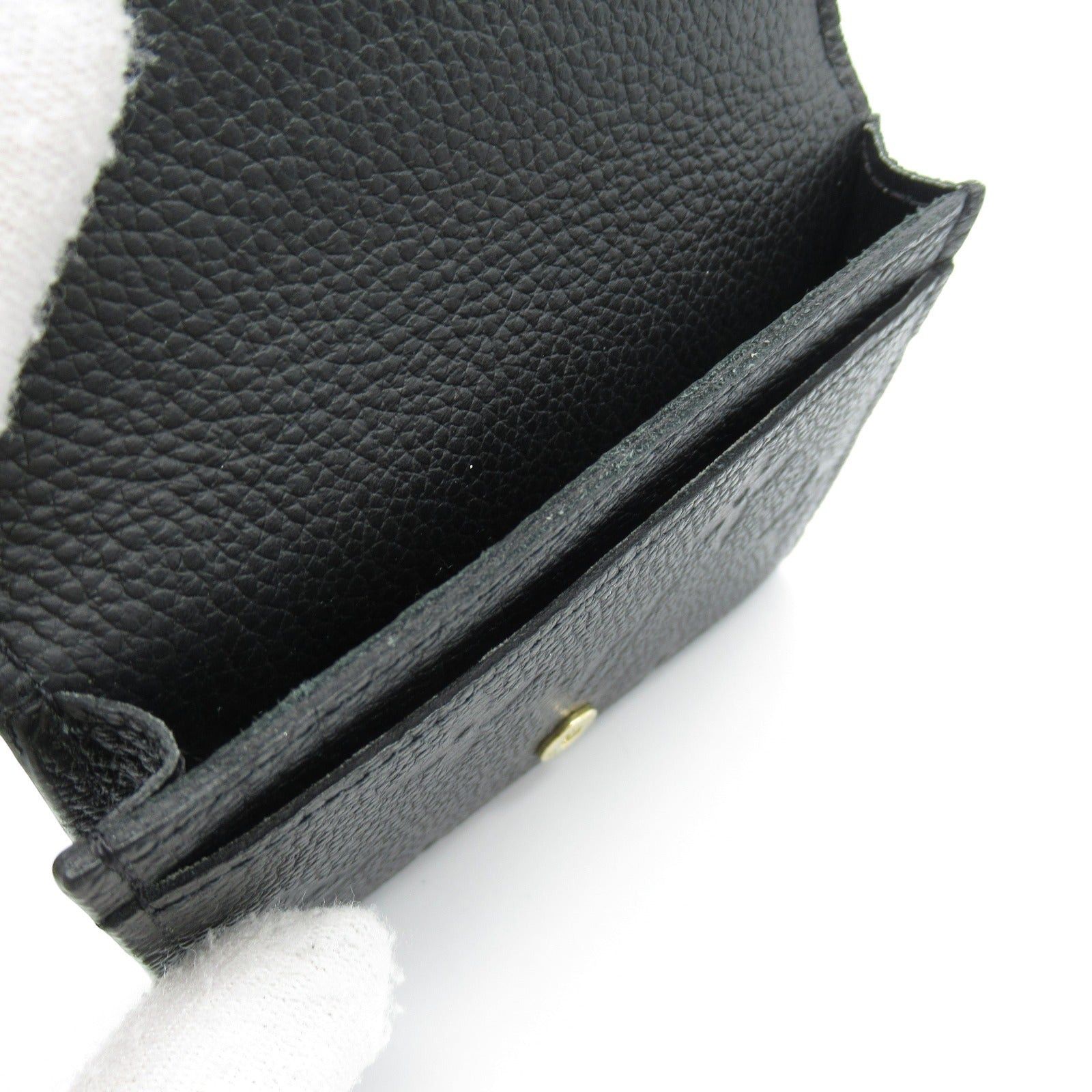 Louis Vuitton Louis Vuitton Unveil Cult De Visit Card Case Coated Canvas Monogram Empreinte Black Noir Size ONE SIZE - 11 Thumbnail
