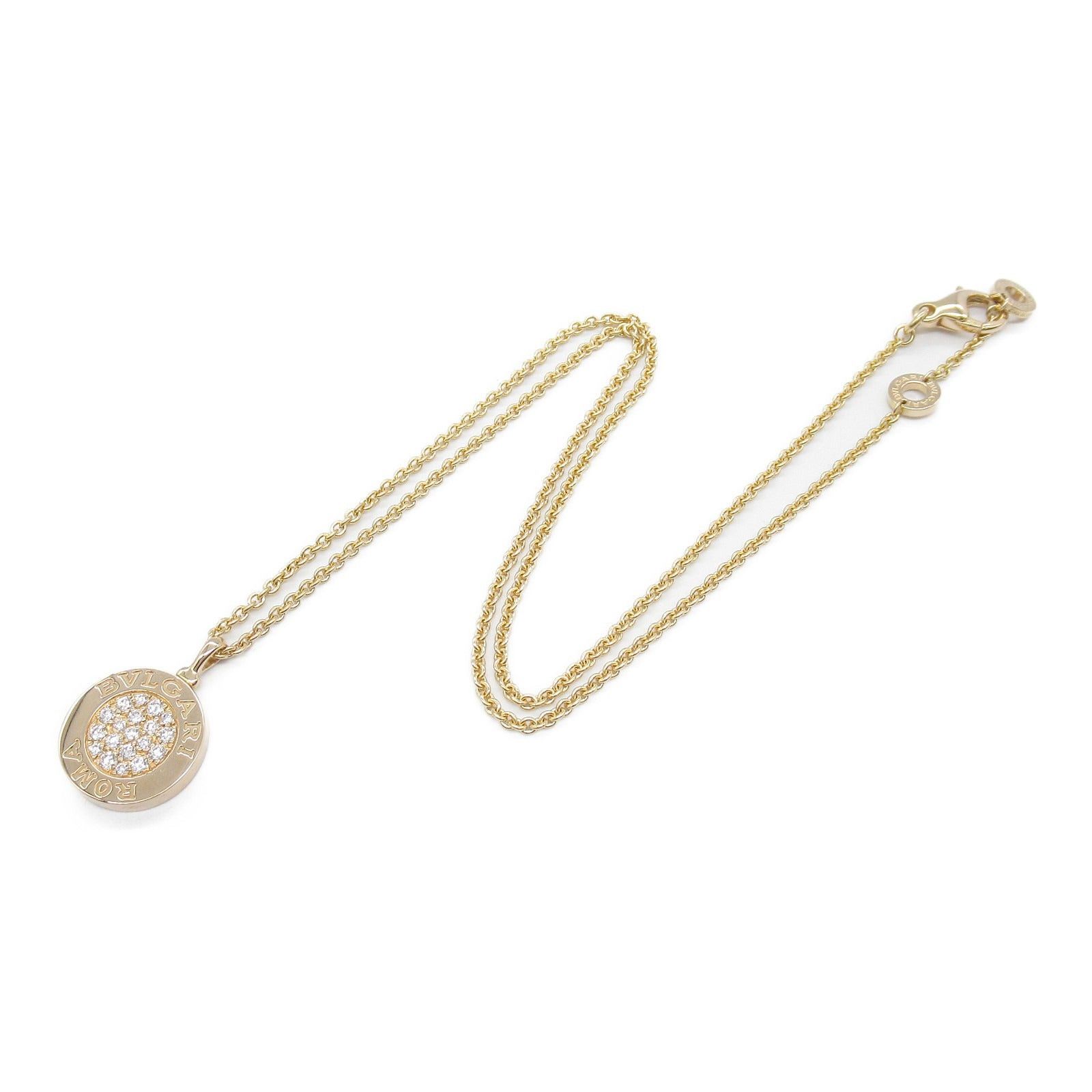 Bvlgari Bvlgari Bulgari Onyx/Diamond Necklace K18Pg (Pink Gold) Diamond Onyx Black Clear Size ONE SIZE - 3 Thumbnail