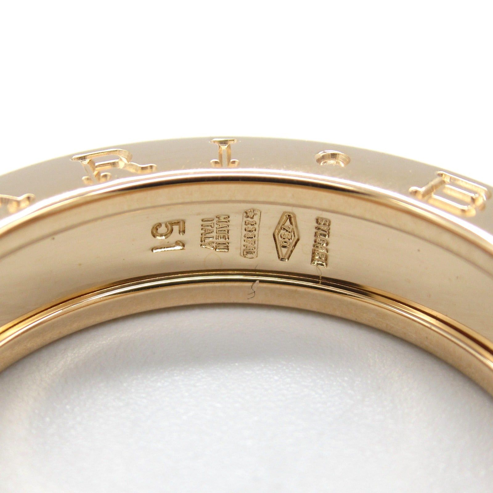 Bvlgari Bvlgari B Zero One Ring Xs K18Pg (Pink Gold) Gold Size ONE SIZE - 4 Thumbnail