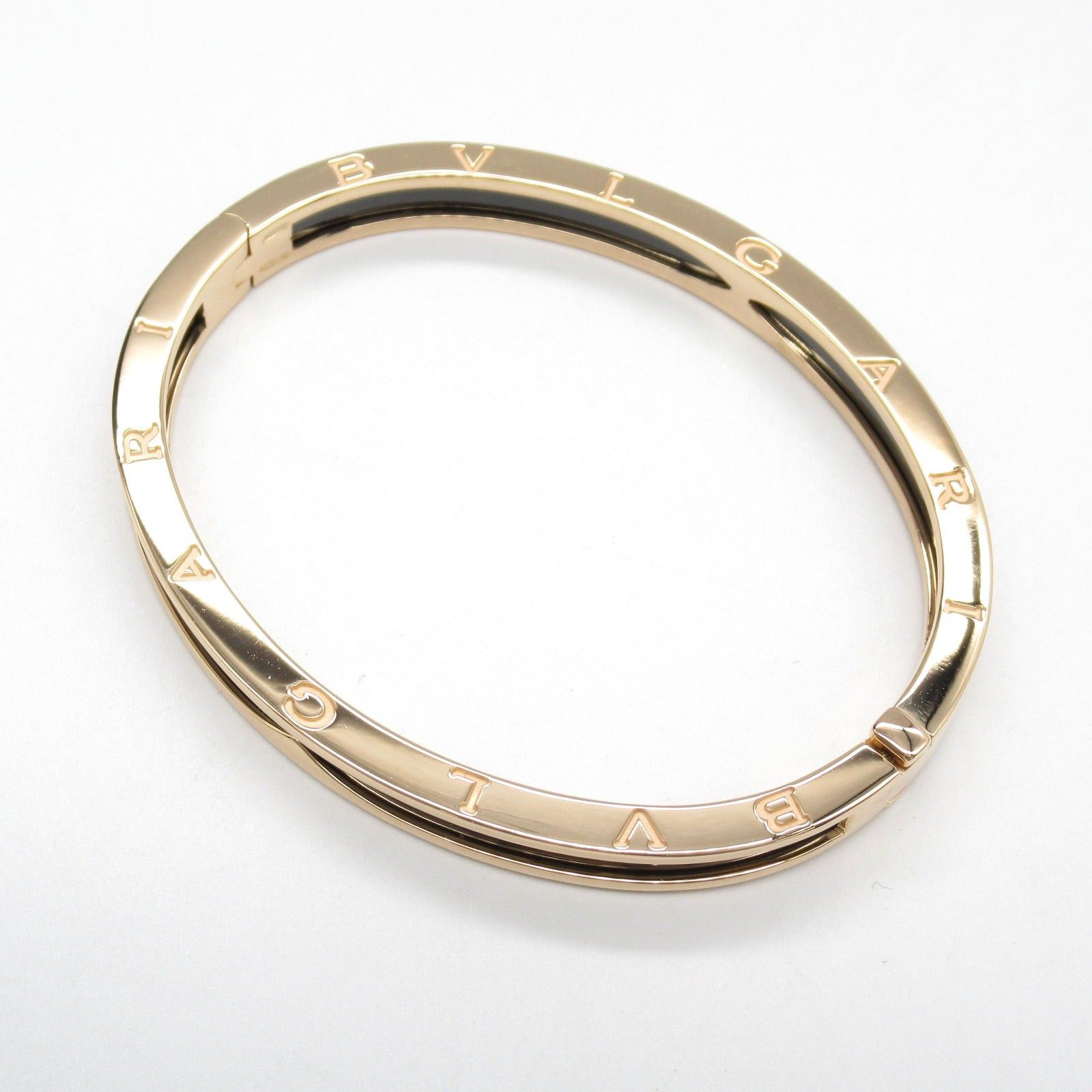 Bvlgari Bvlgari B Zero One Bracelet K18Pg (Pink Gold) Ceramic Black Gold Size ONE SIZE - 6 Thumbnail