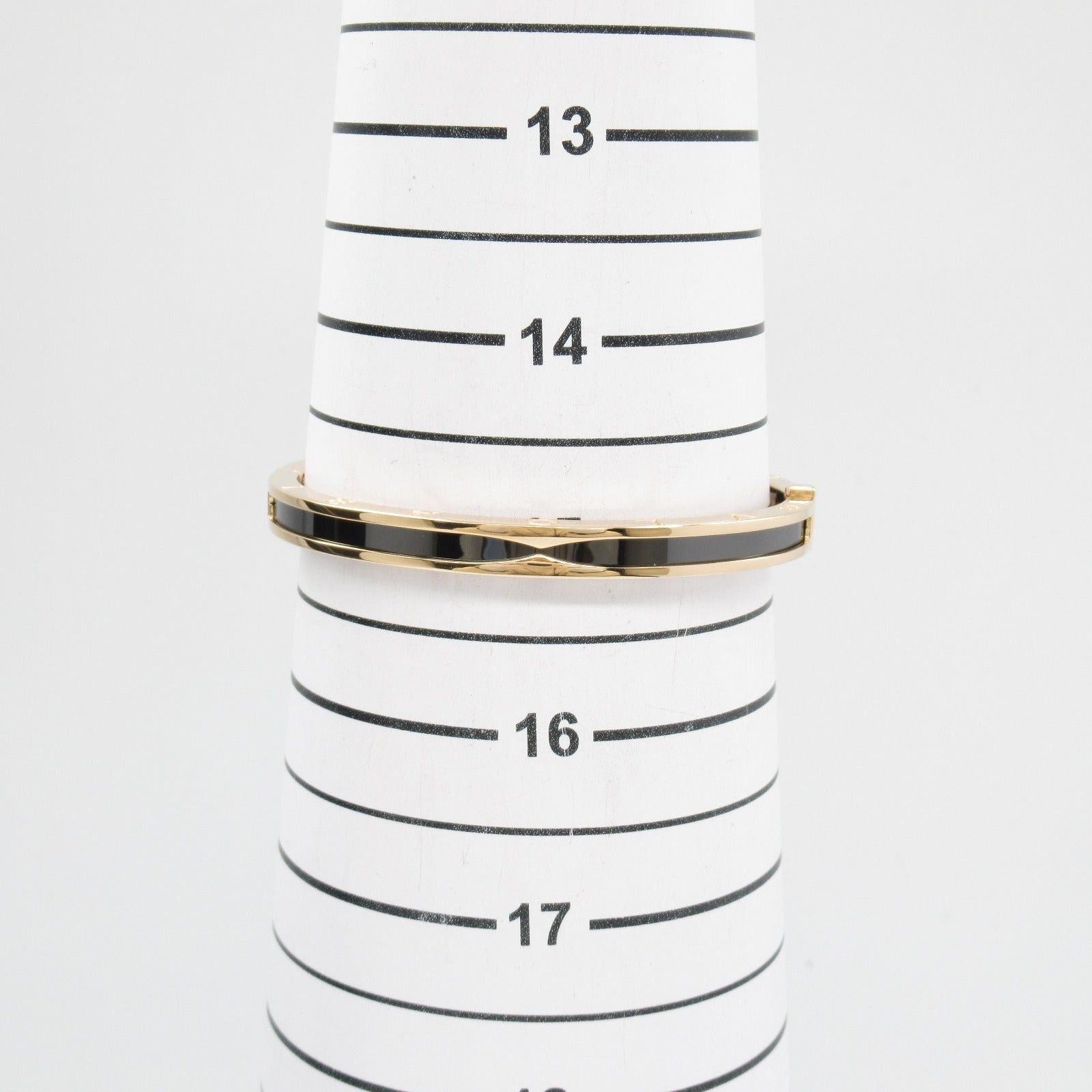 Bvlgari Bvlgari B Zero One Bracelet K18Pg (Pink Gold) Ceramic Black Gold Size ONE SIZE - 7 Thumbnail
