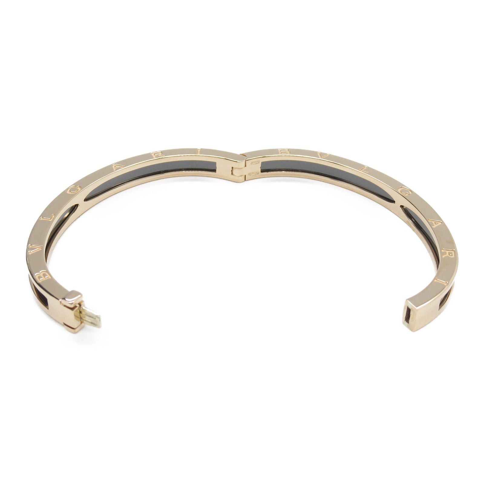 Bvlgari Bvlgari B Zero One Bracelet K18Pg (Pink Gold) Ceramic Black Gold Size ONE SIZE - 3 Thumbnail
