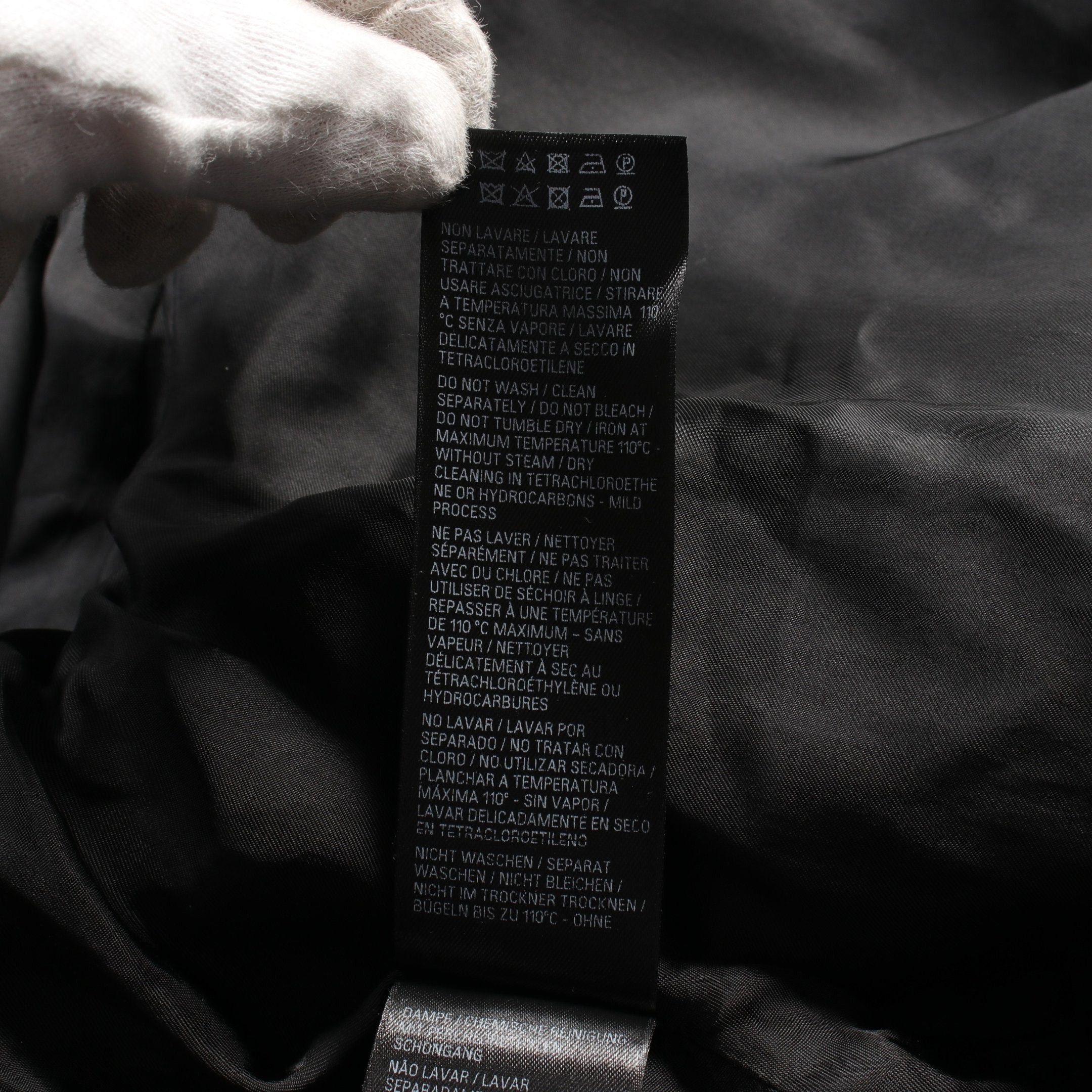 Balenciaga Balenciaga Political Campaign Varsity Jacket Bomber Nylon Black Size ONE SIZE - 6 Thumbnail