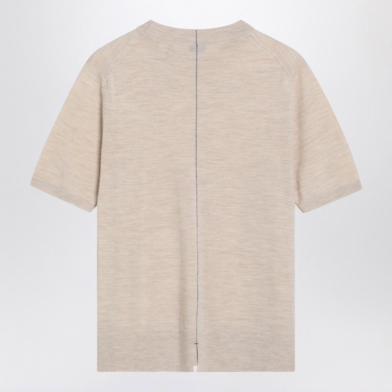 Burberry Burberry Beige Wool Sweater Size M / US 6-8 / IT 42-44 - 2 Thumbnail
