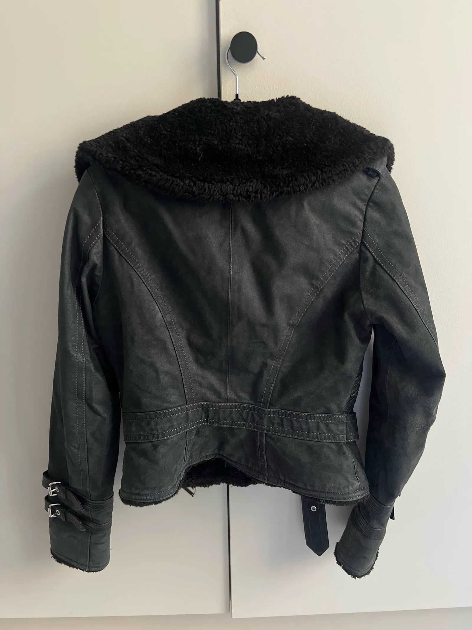 JOFAMA Jofama Leather Jacket Size XS / US 0-2 / IT 36-38 - 4 Thumbnail