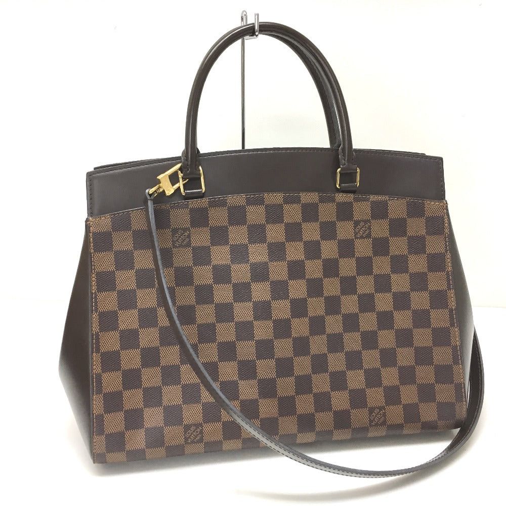 Louis Vuitton Louis Vuitton N41150 Double Shoulder Bag Rivoli Mm Damier Canvas Women Handbag Size ONE SIZE - 3 Thumbnail