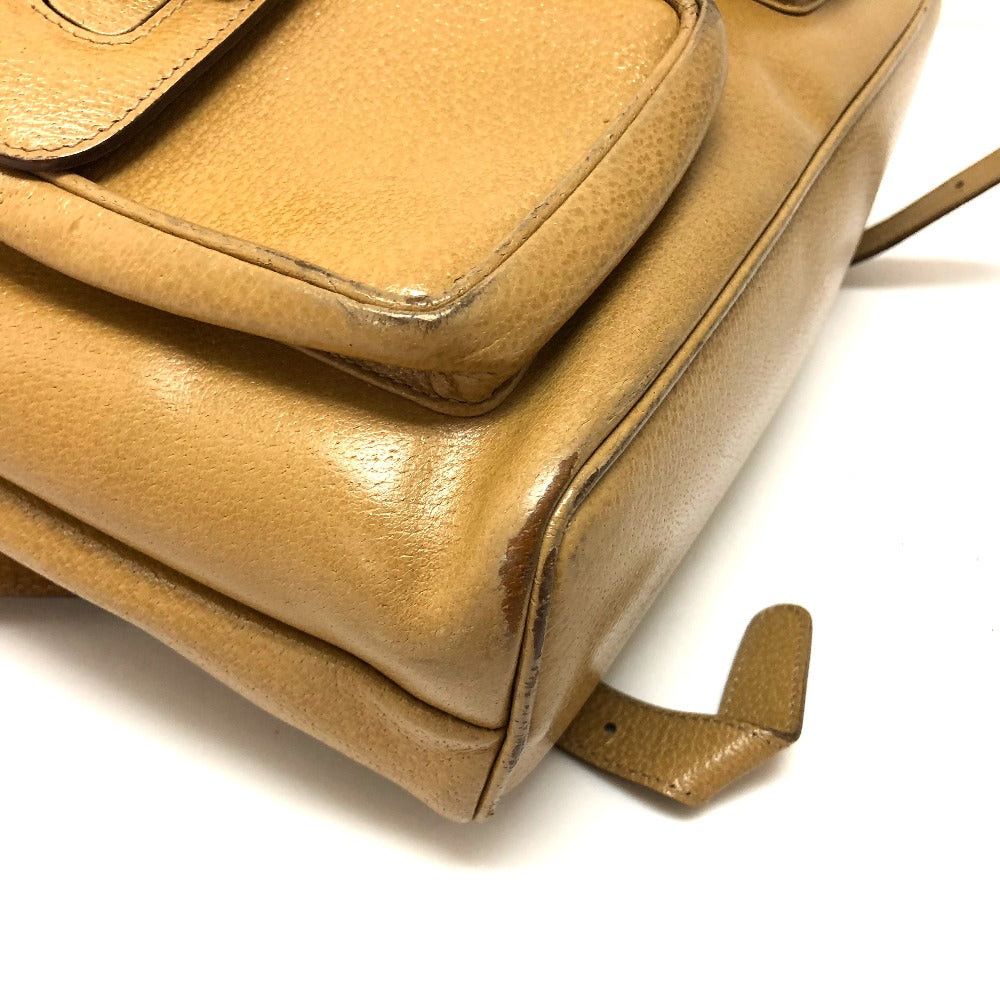 Gucci Gucci 003/1998 Rucksack Bamboo Leather Women Backpacks And Daypacks Size ONE SIZE - 5 Thumbnail