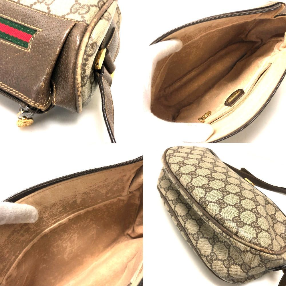 Gucci Gucci 001115 0918 Pochette Metis Webbing Line Gg Plus Old And Leather Women Shoulder Bag Size ONE SIZE - 11 Thumbnail