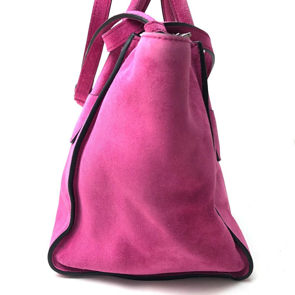 Prada Prada Bn2625 Scamosciato (Suede) Double Handbag Suede Women Size ONE SIZE - 4 Thumbnail
