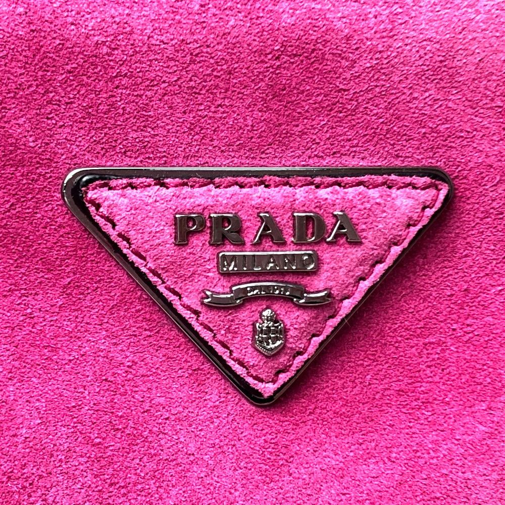 Prada Prada Bn2625 Scamosciato (Suede) Double Handbag Suede Women Size ONE SIZE - 8 Thumbnail