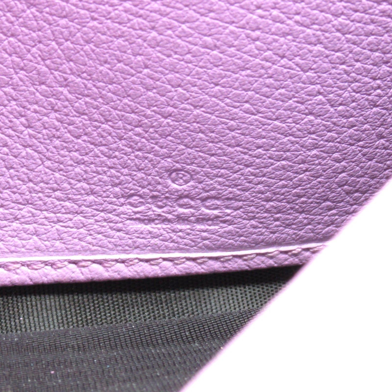 Gucci Gucci Gg Marmont Bi-Fold Long Wallet Leather Pink Bijou Size ONE SIZE - 6 Thumbnail
