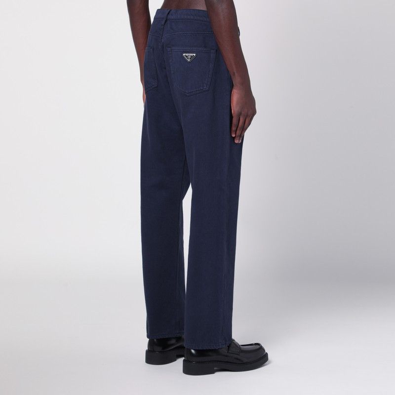 Prada Prada Blue Straight Jeans Size US 32 / EU 48 - 2 Thumbnail
