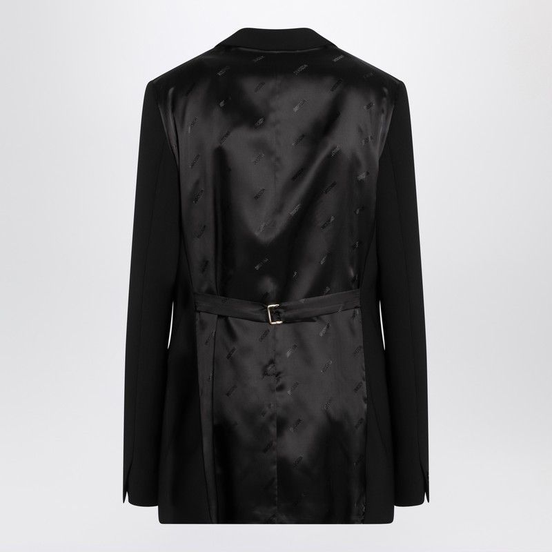 Moschino Moschino Black Single-Breasted Jacket Size S / US 4 / IT 40 - 2 Thumbnail