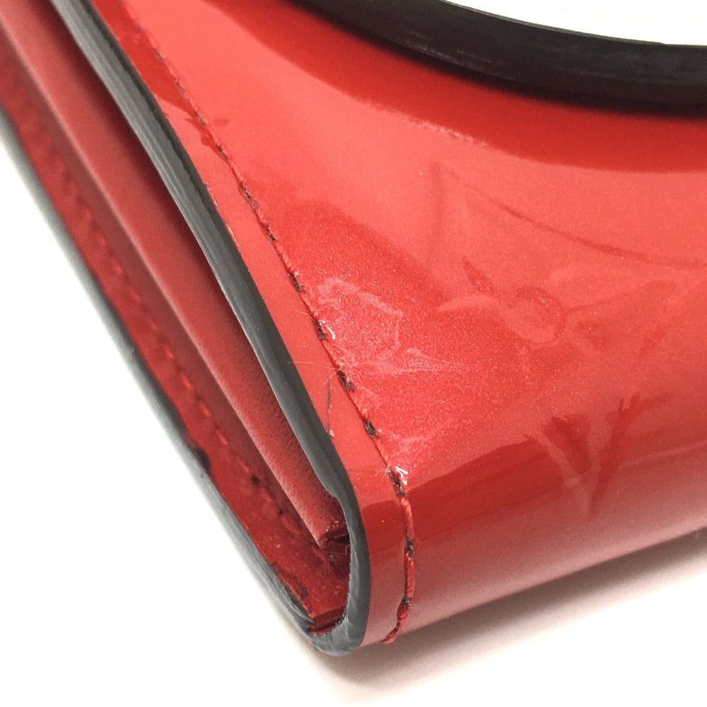 Louis Vuitton Louis Vuitton M90489 Monogram Vernis Small Leather Belt Worn By Commoners In Ancient Japan Salary Bird Long Wallet Women Size ONE SIZE - 4 Thumbnail