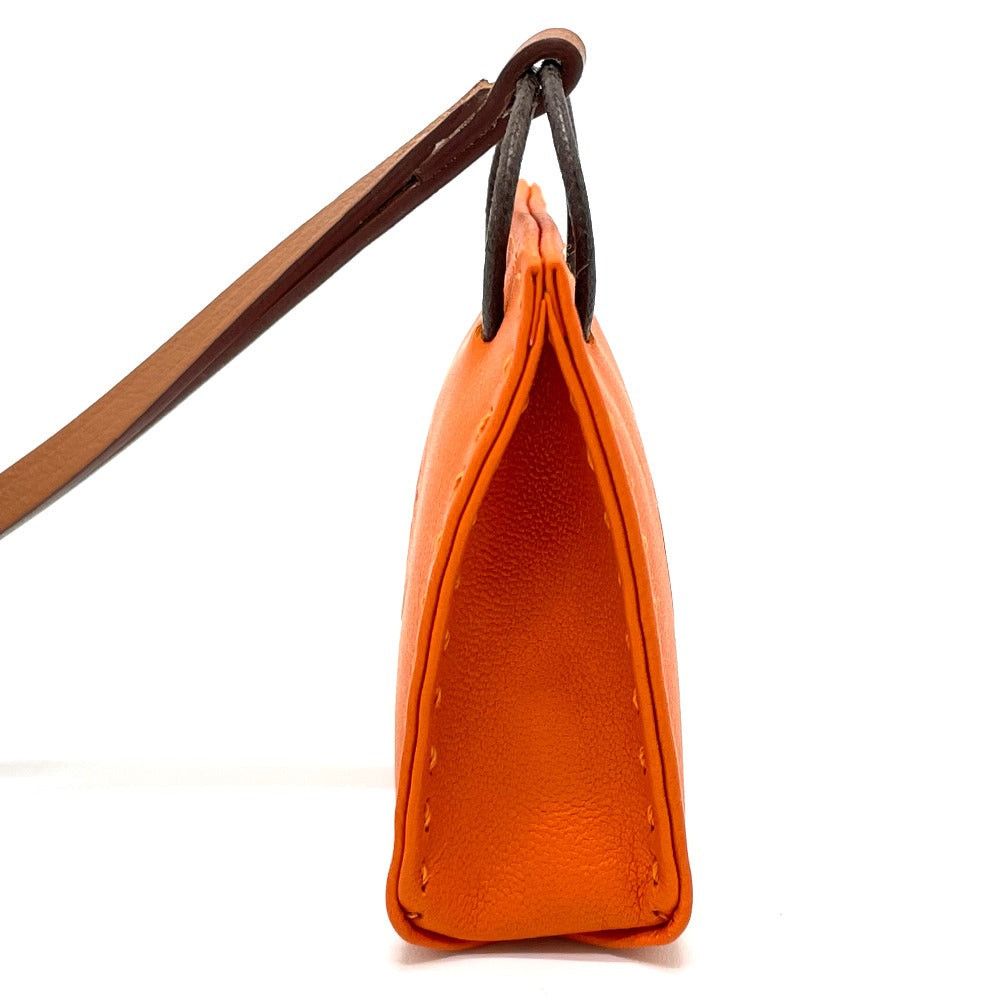 Hermes Hermes Shopper Charm Sac Oranger Strap Animo Women Size ONE SIZE - 3 Thumbnail