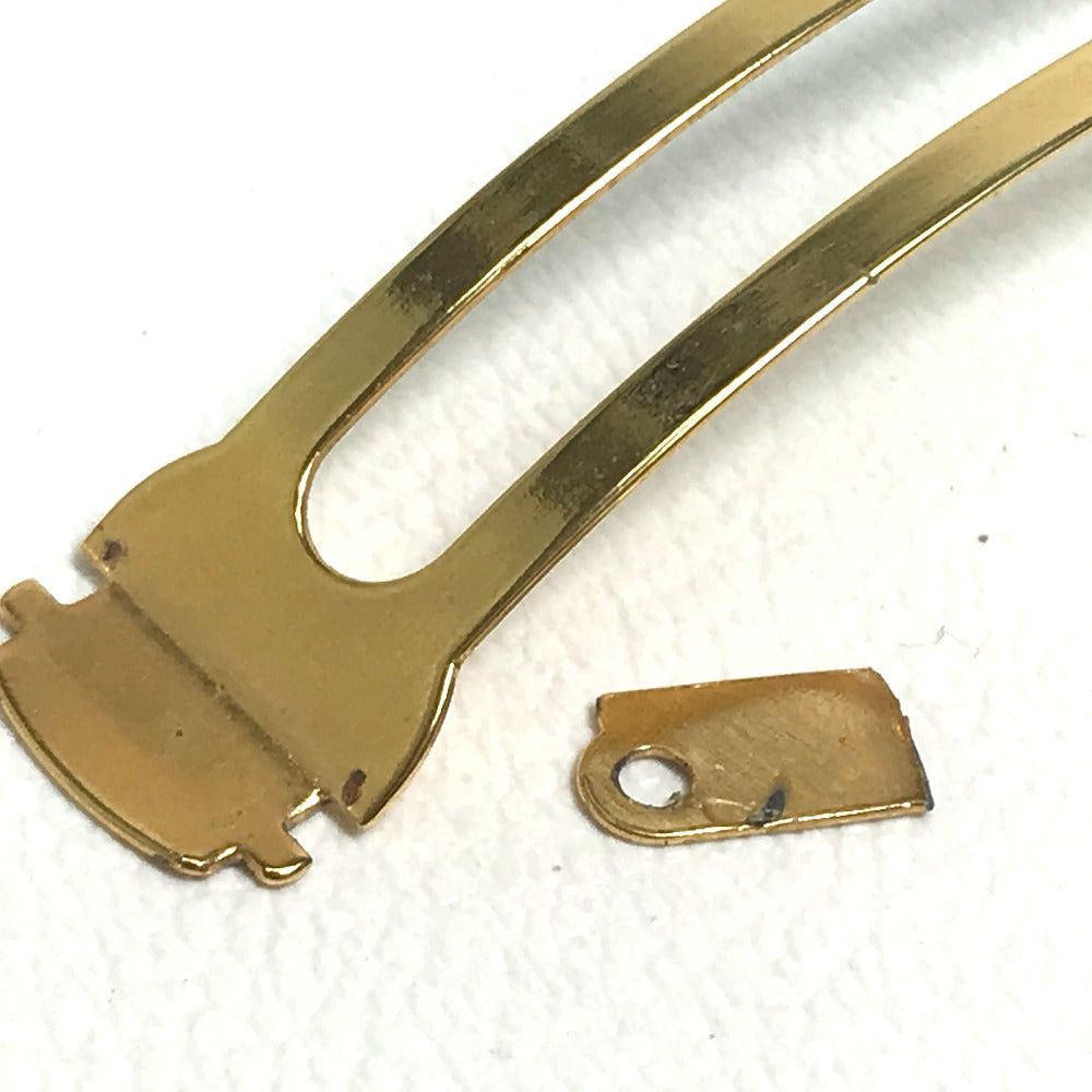 Chanel Chanel Cc Coma Mark Hair Accessory 98A Barrette Metal Women Size ONE SIZE - 7 Thumbnail