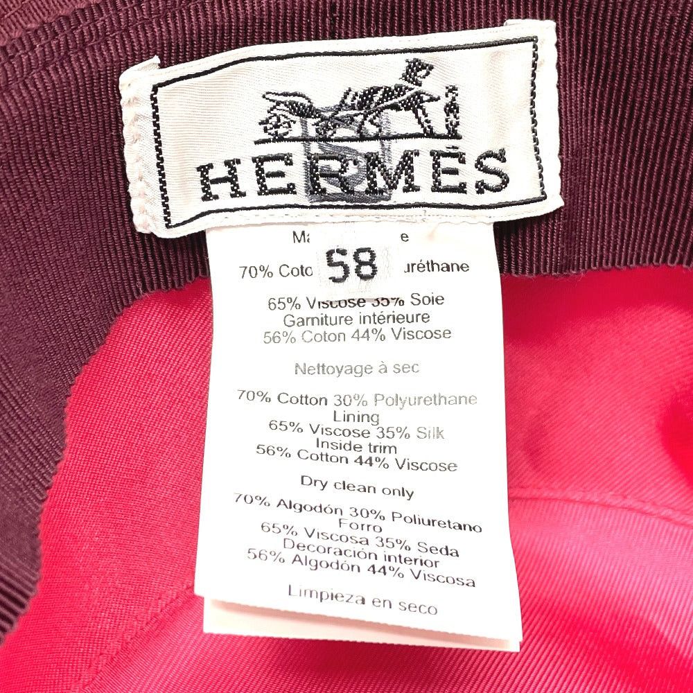 Hermes Hermes Serie Bucket Hat Chapeau Sold Goods Cotton Women Size ONE SIZE - 6 Thumbnail