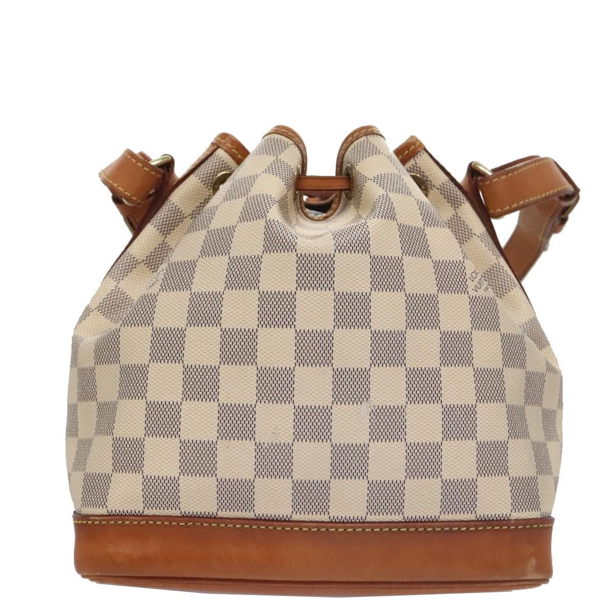 Louis Vuitton Noé Bb White Canvas Shoulder Bag (Pre-Owned) Size ONE SIZE - 2 Thumbnail